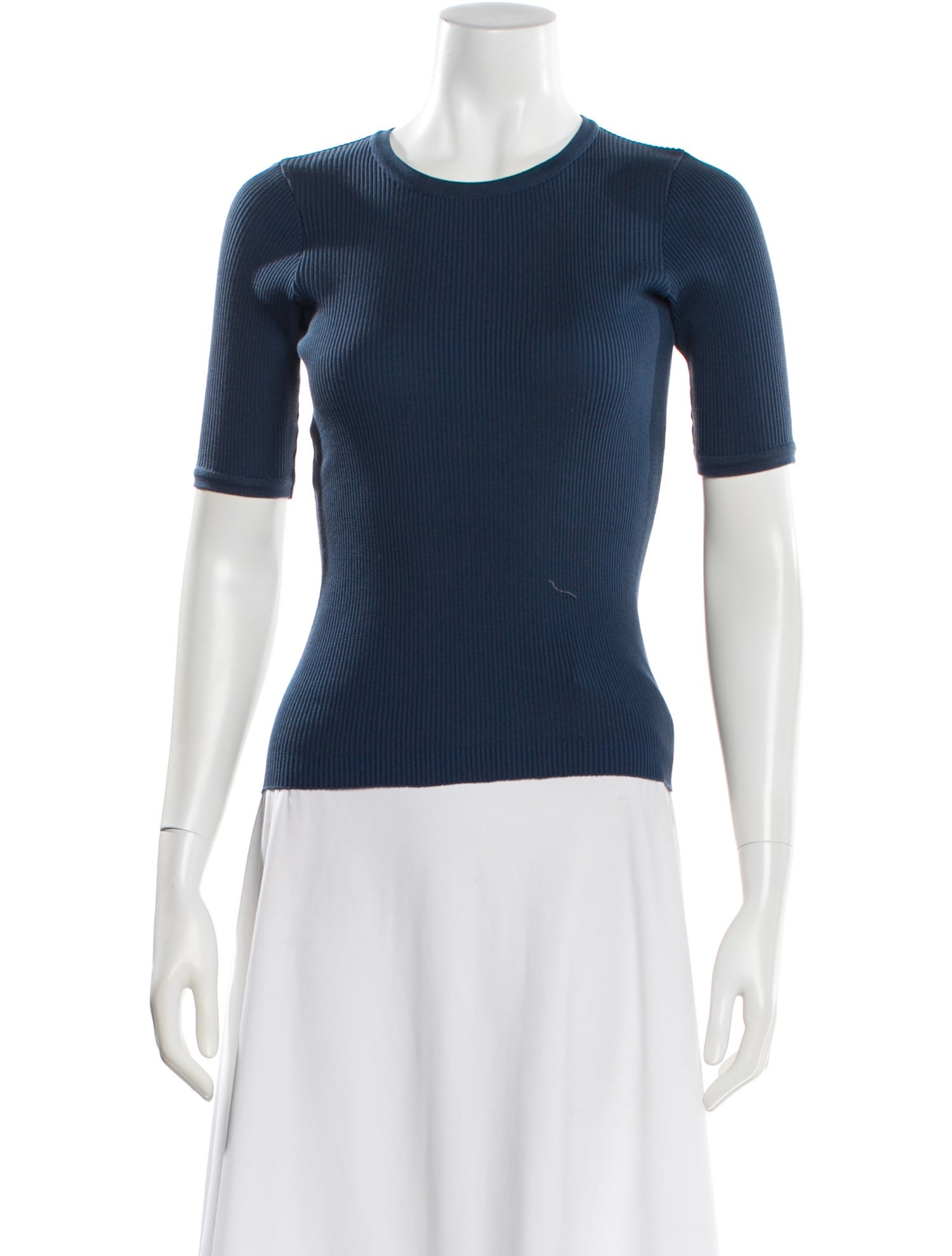 Auralee Crew Neck Short Sleeve Top w/ Tags