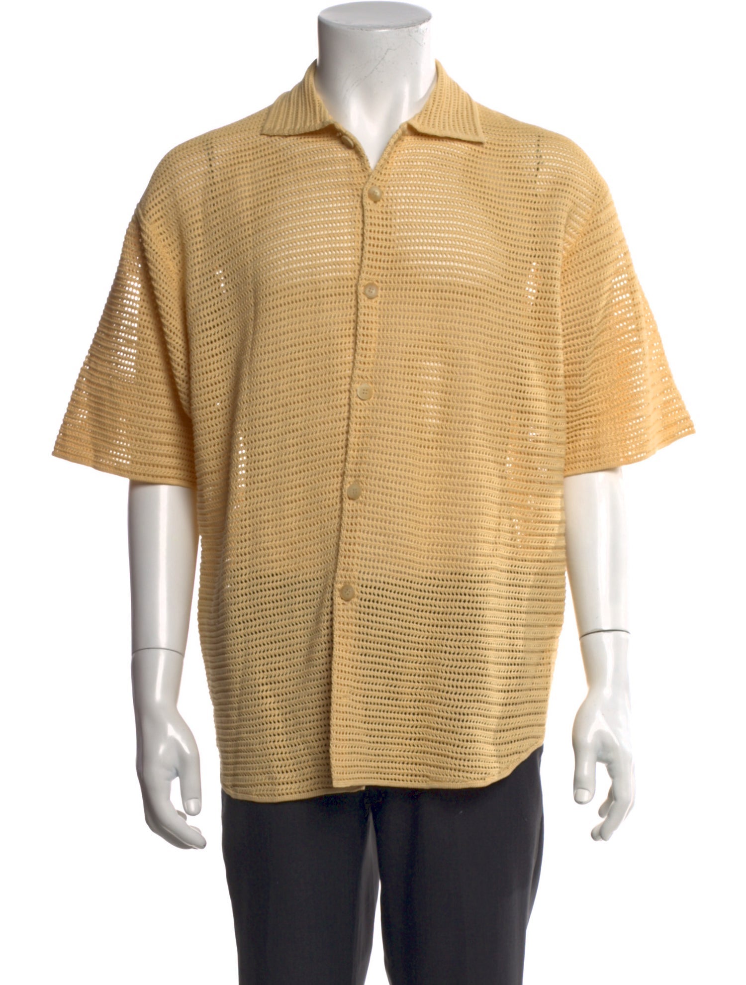 Auralee Three-Quarter Sleeve Shirt