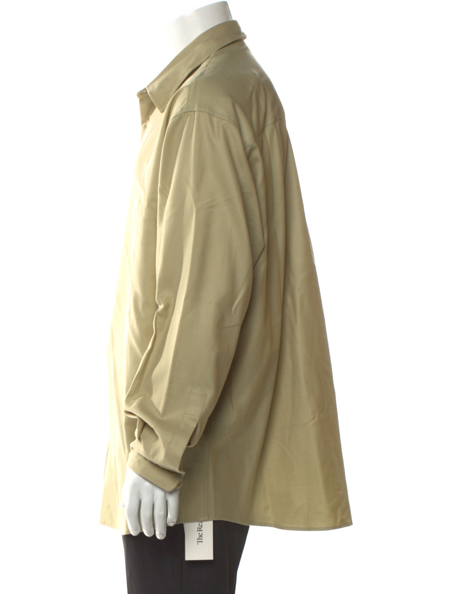 Auralee Wool Long Sleeve Shirt