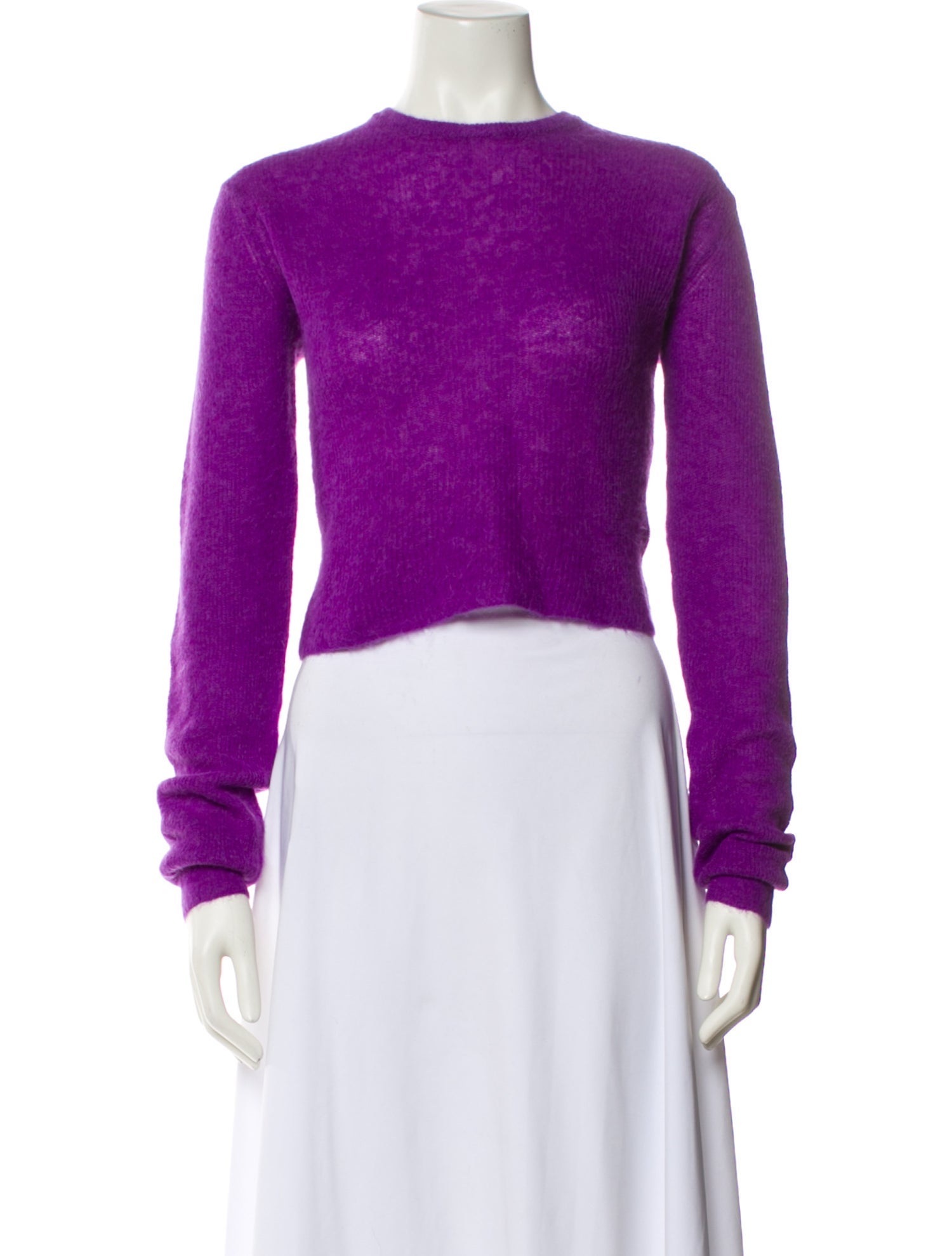 Auralee Alpaca Crew Neck Sweater w/ Tags