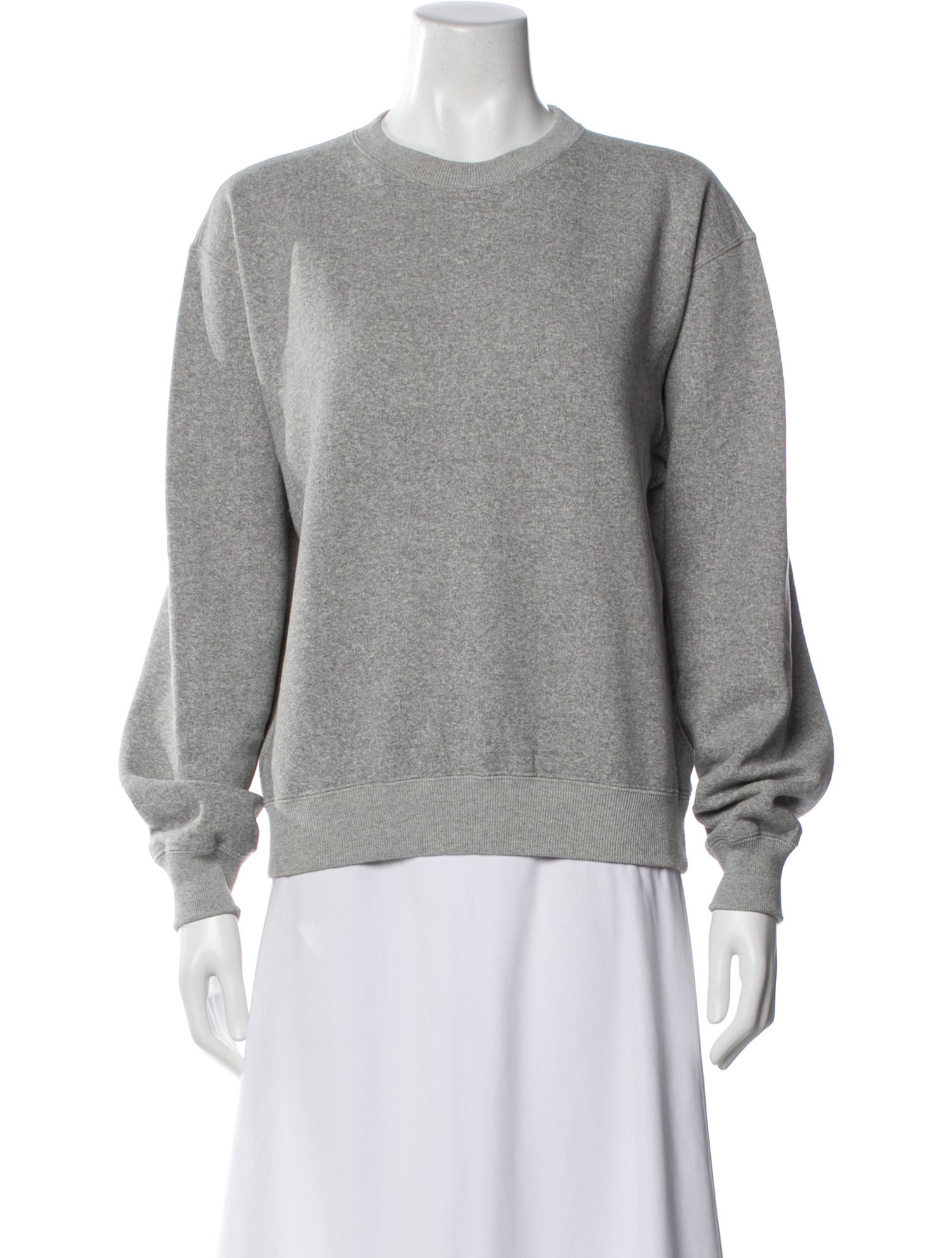 Auralee Crew Neck Long Sleeve Sweatshirt