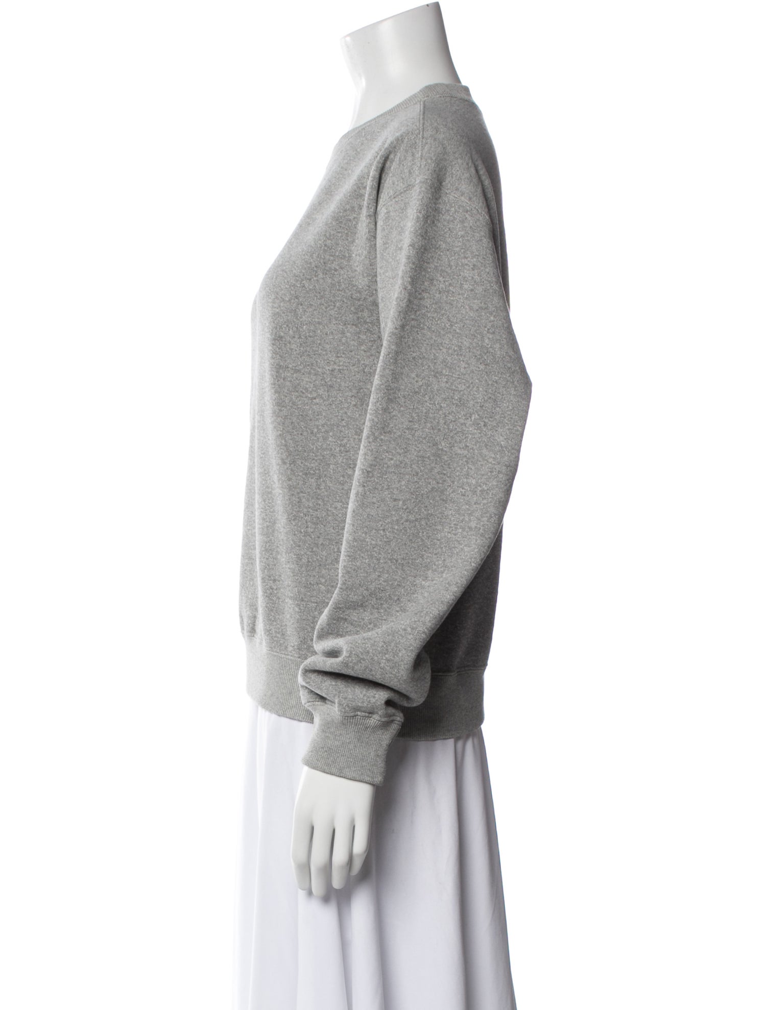 Auralee Crew Neck Long Sleeve Sweatshirt