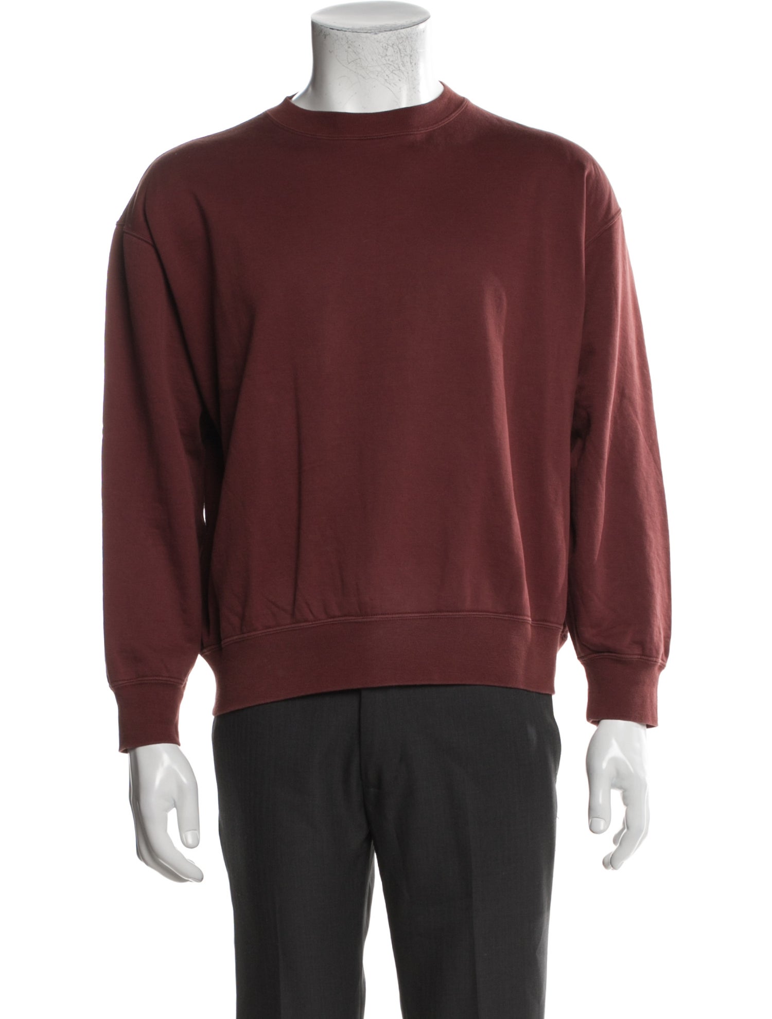 Auralee Crew Neck Long Sleeve Pullover
