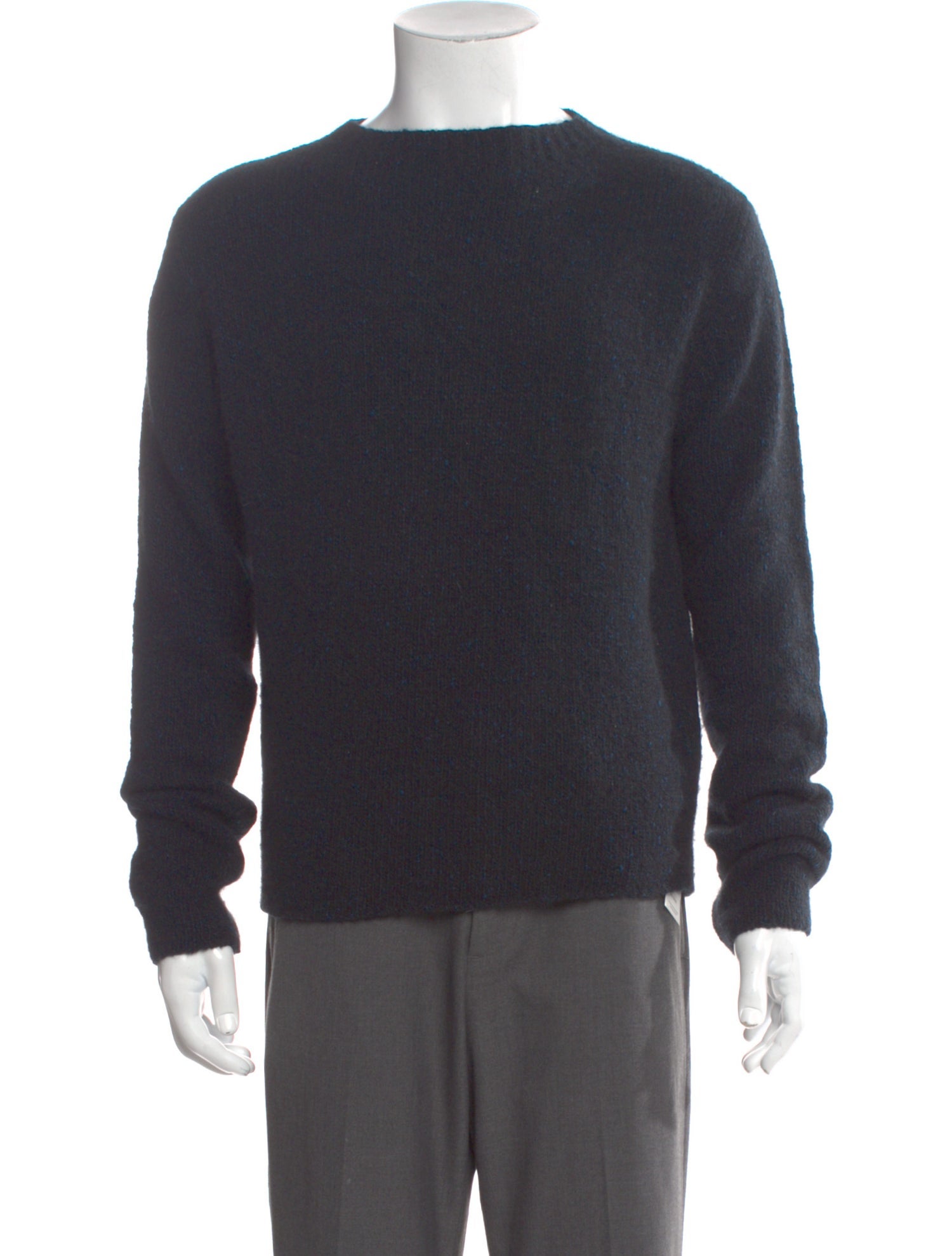 Auralee Cashmere Crew Neck Pullover