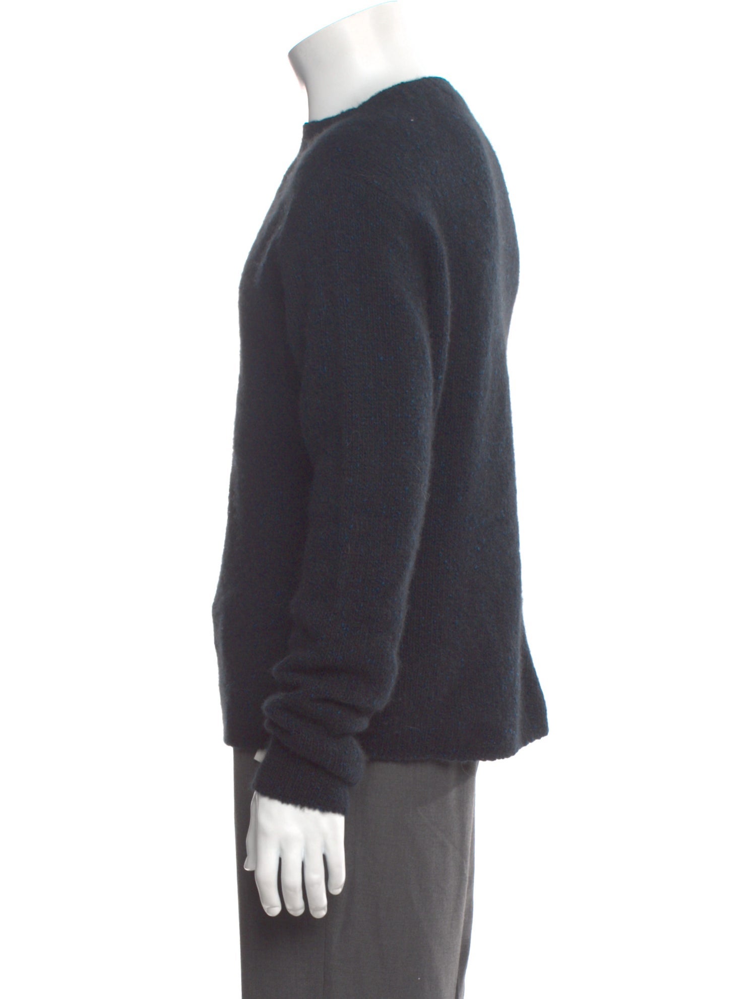 Auralee Cashmere Crew Neck Pullover