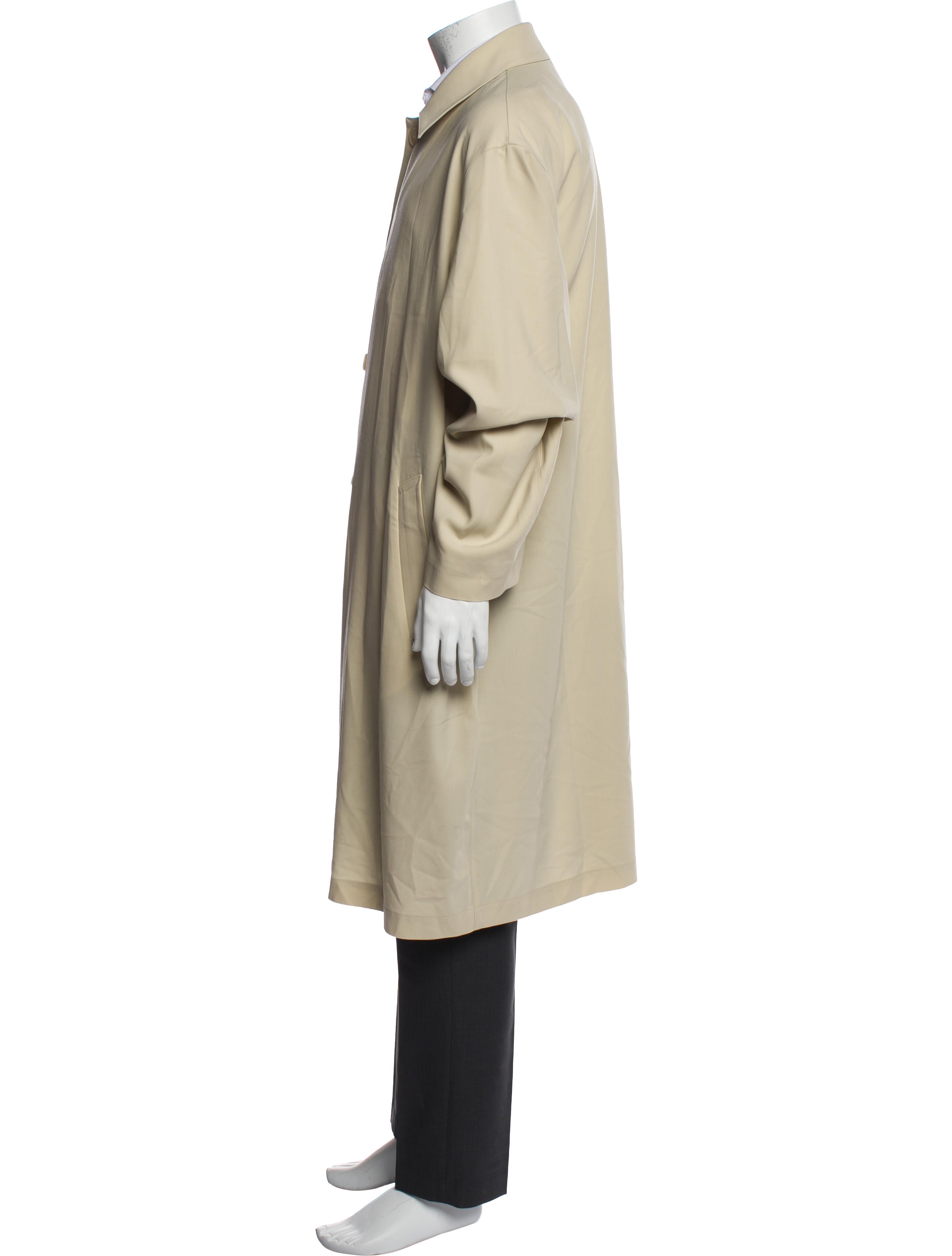 Auralee Wool Trench Coat