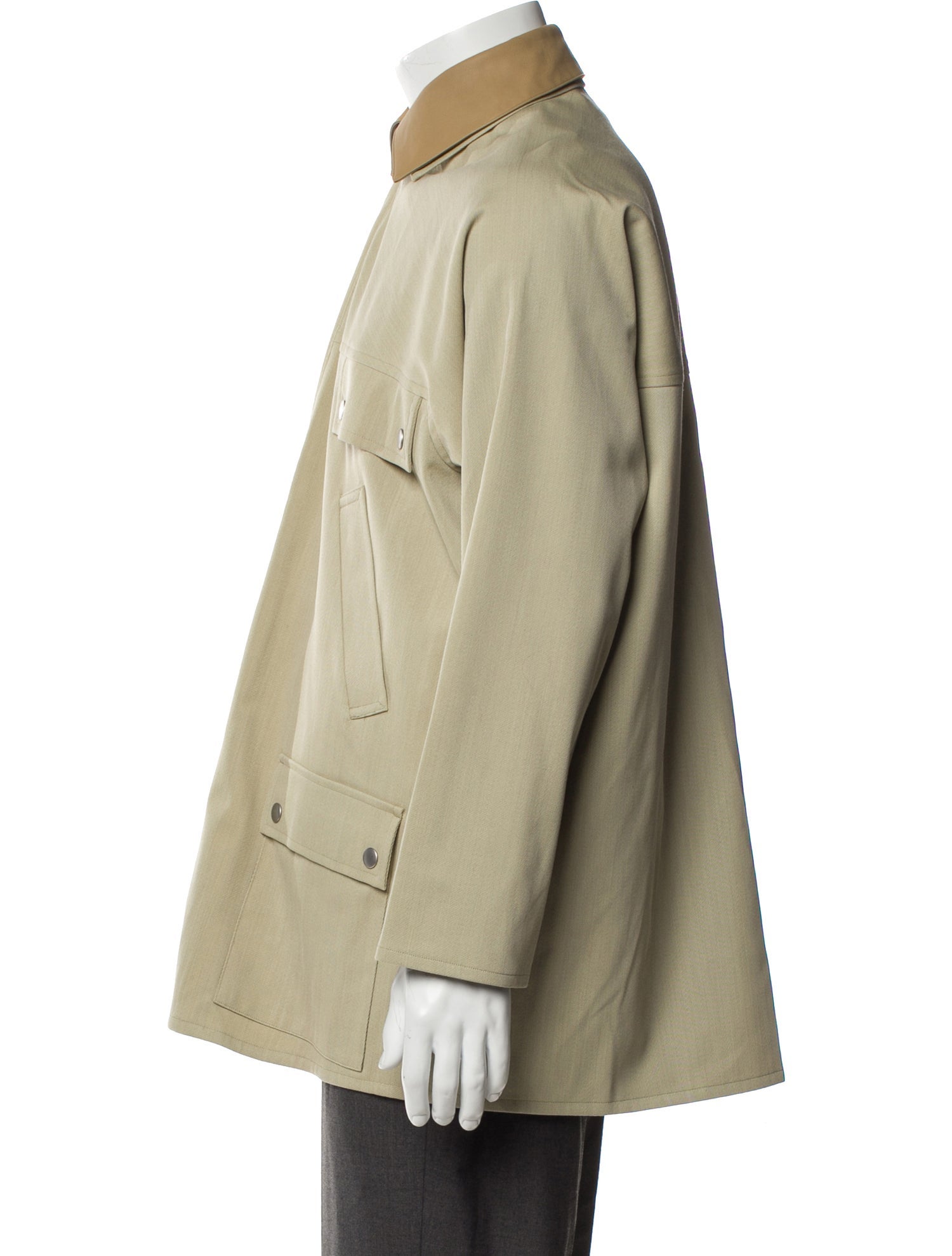 Auralee Wool Utility Jacket