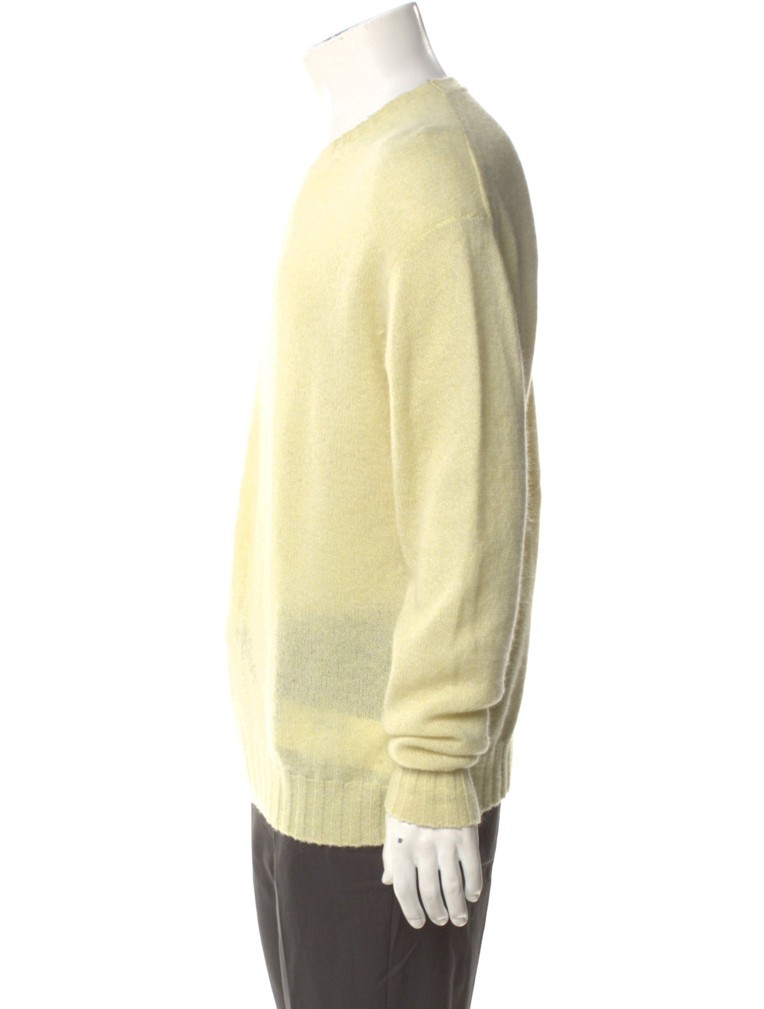 Auralee Wool Crew Neck Pullover