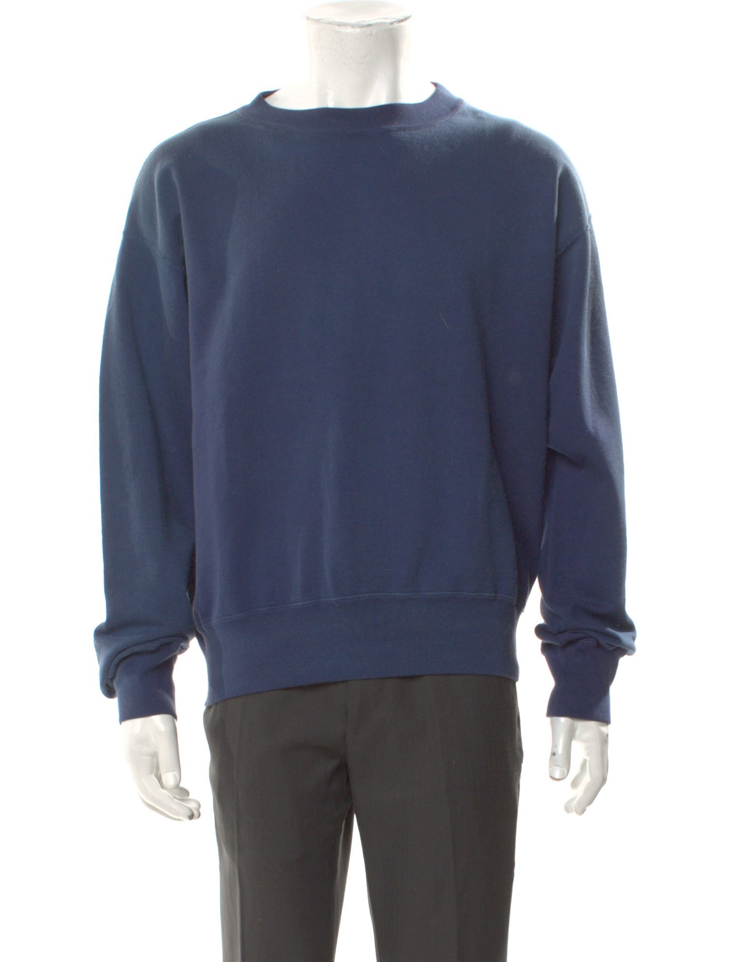 Auralee Crew Neck Long Sleeve Sweatshirt