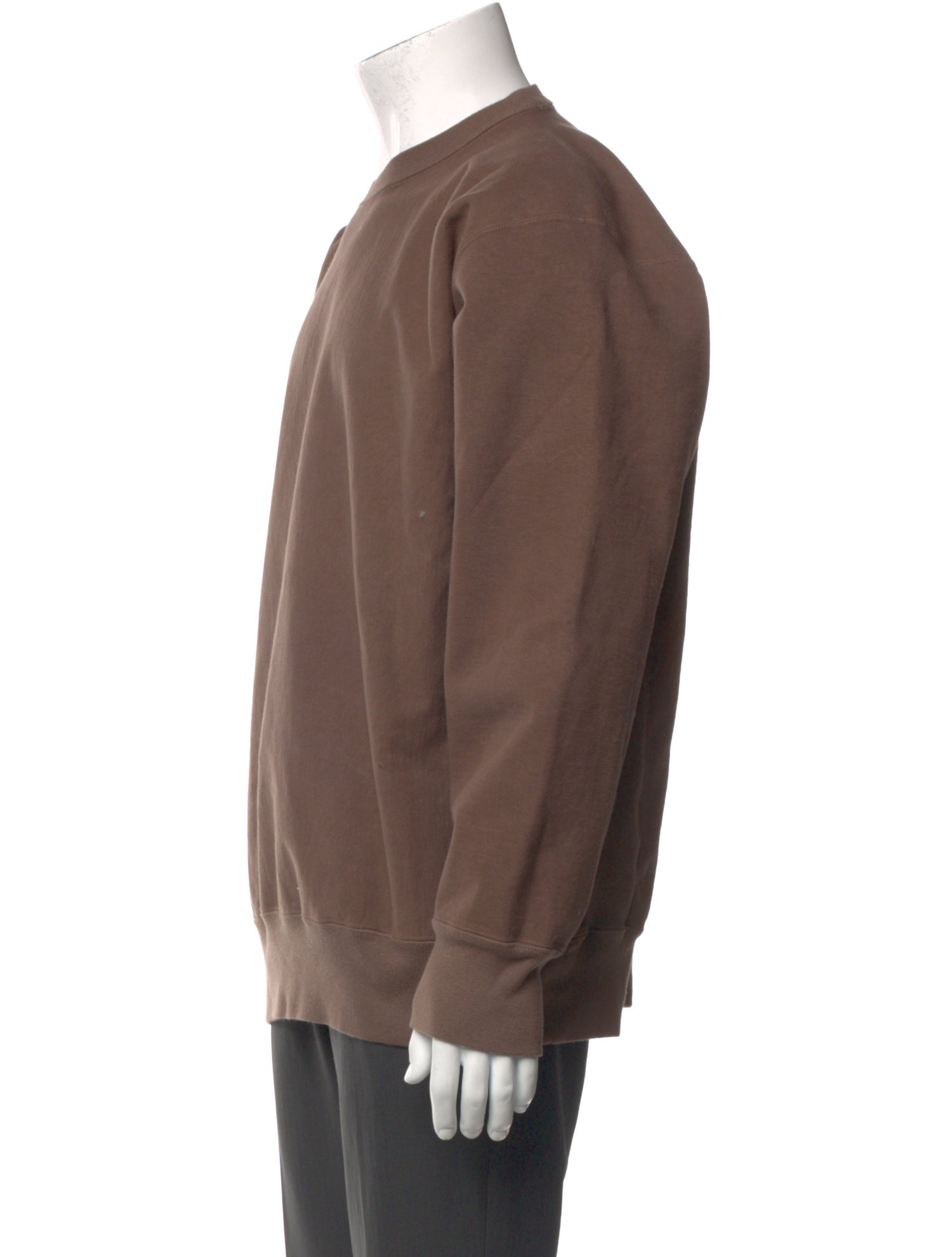 Auralee Crew Neck Long Sleeve Sweatshirt