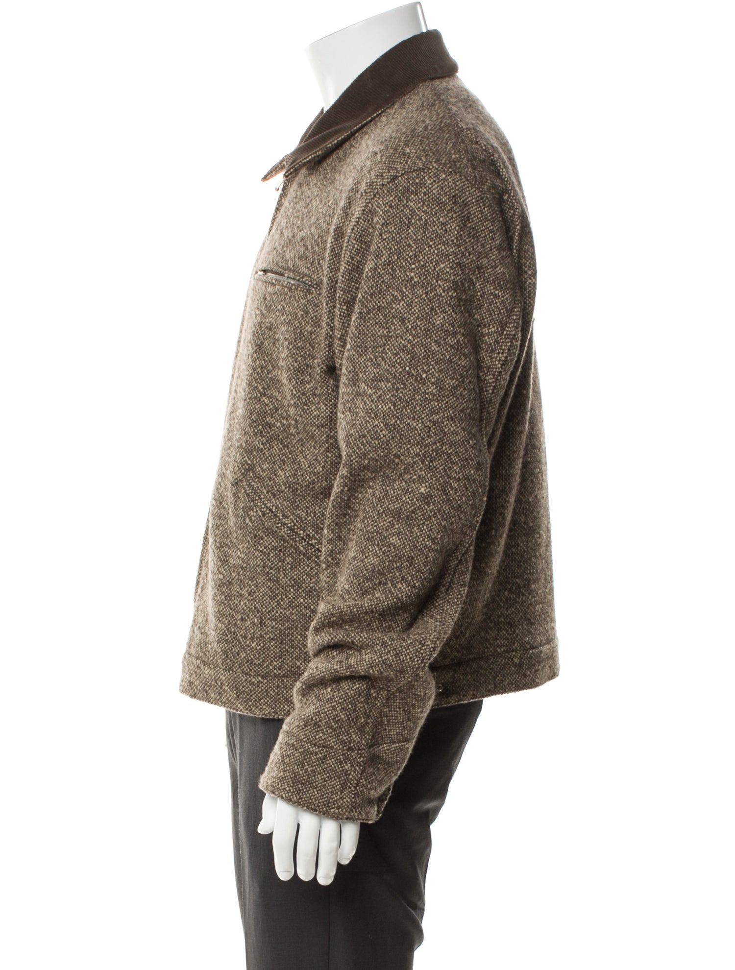 Auralee Wool Trucker Jacket