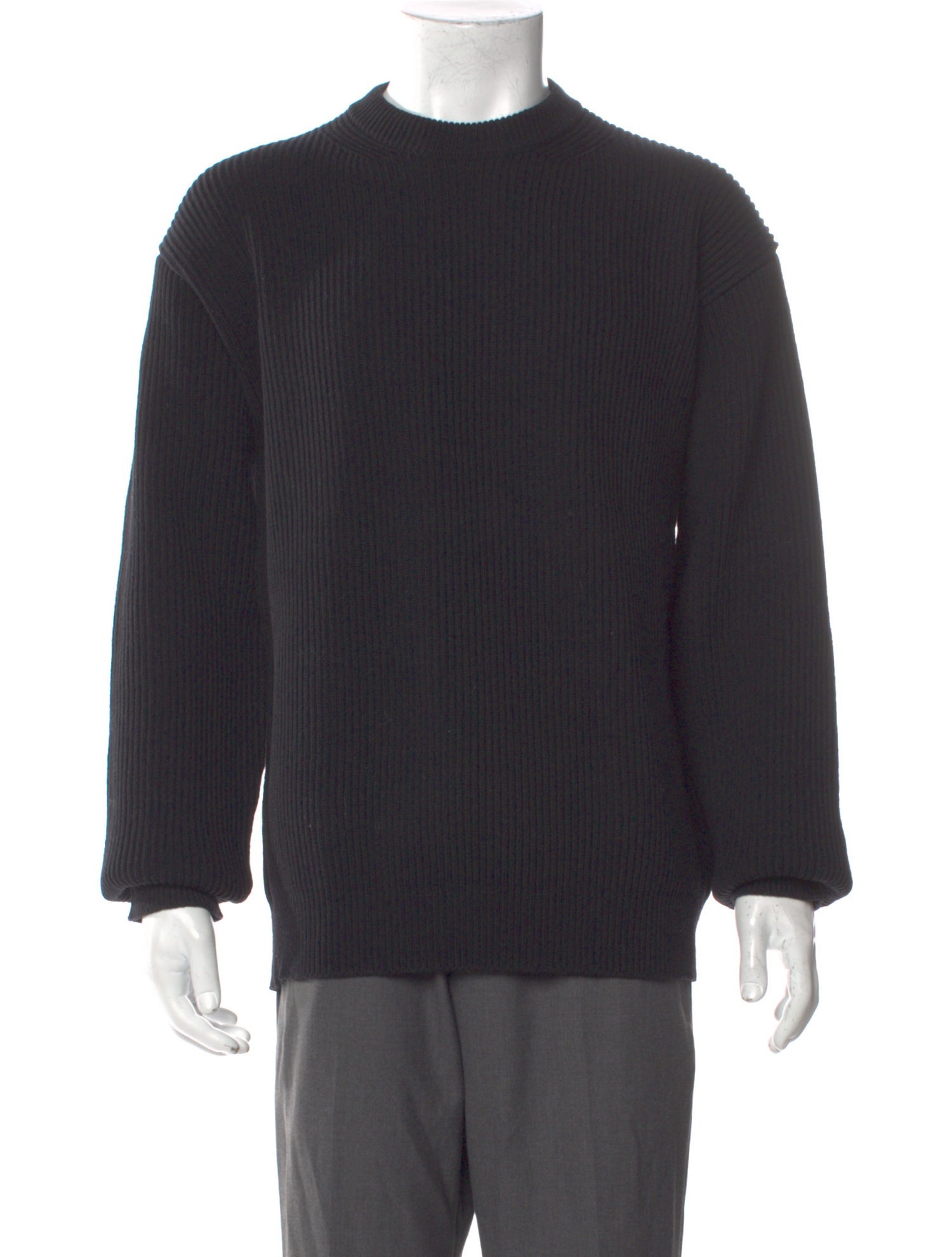 Auralee Wool Crew Neck Pullover