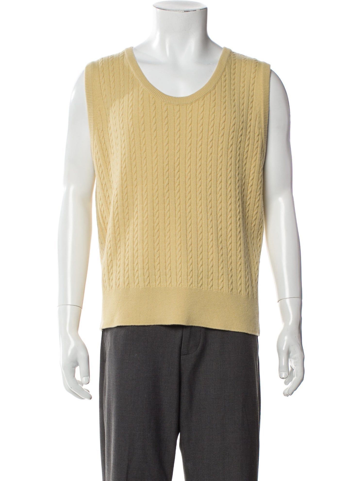 Auralee Scoop Neck Sleeveless Pullover