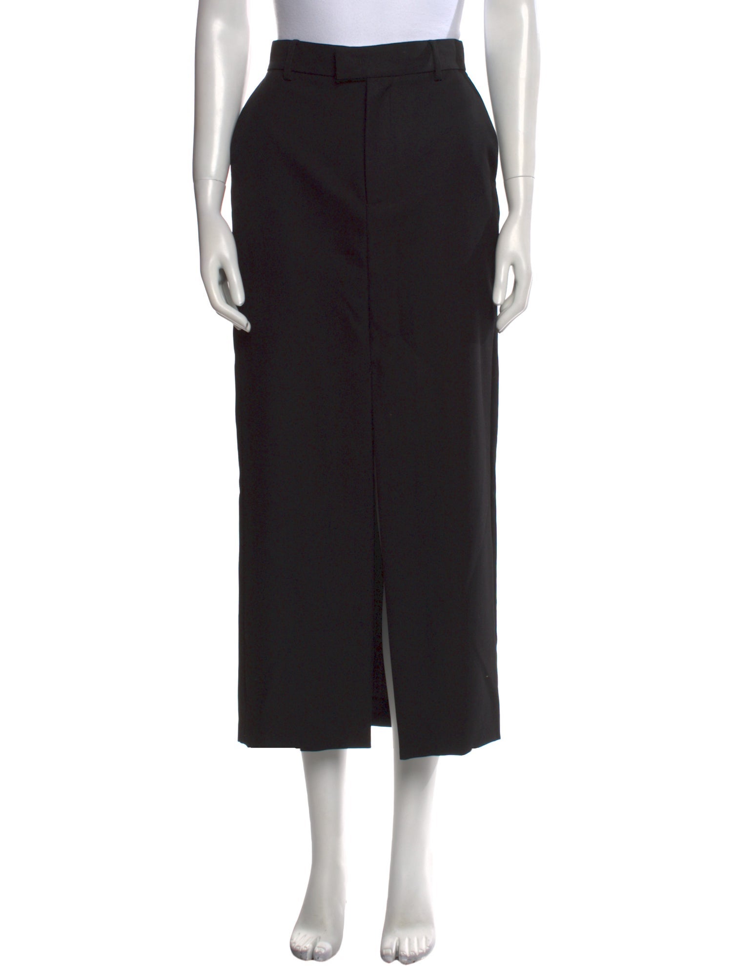 Armarium Virgin Wool Midi Length Skirt