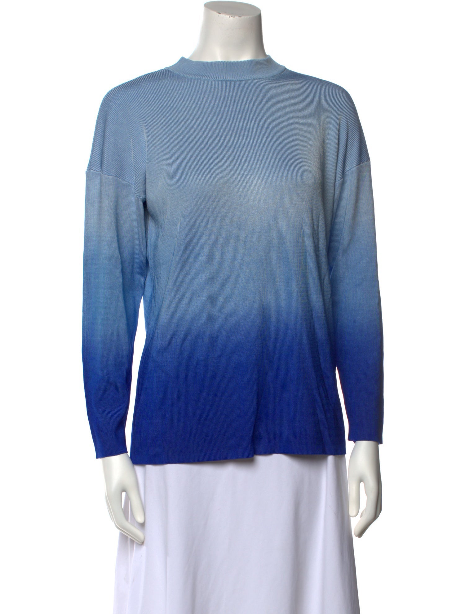 Auteur Mock Neck Long Sleeve Sweatshirt