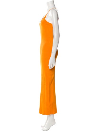 Auteur Scoop Neck Long Dress
