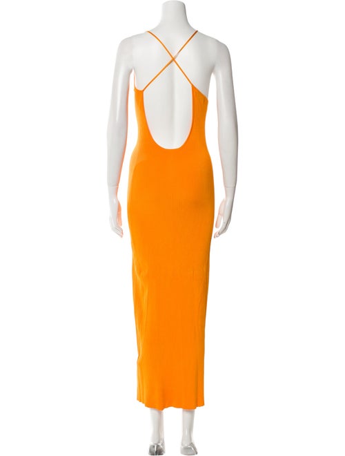 Auteur Scoop Neck Long Dress