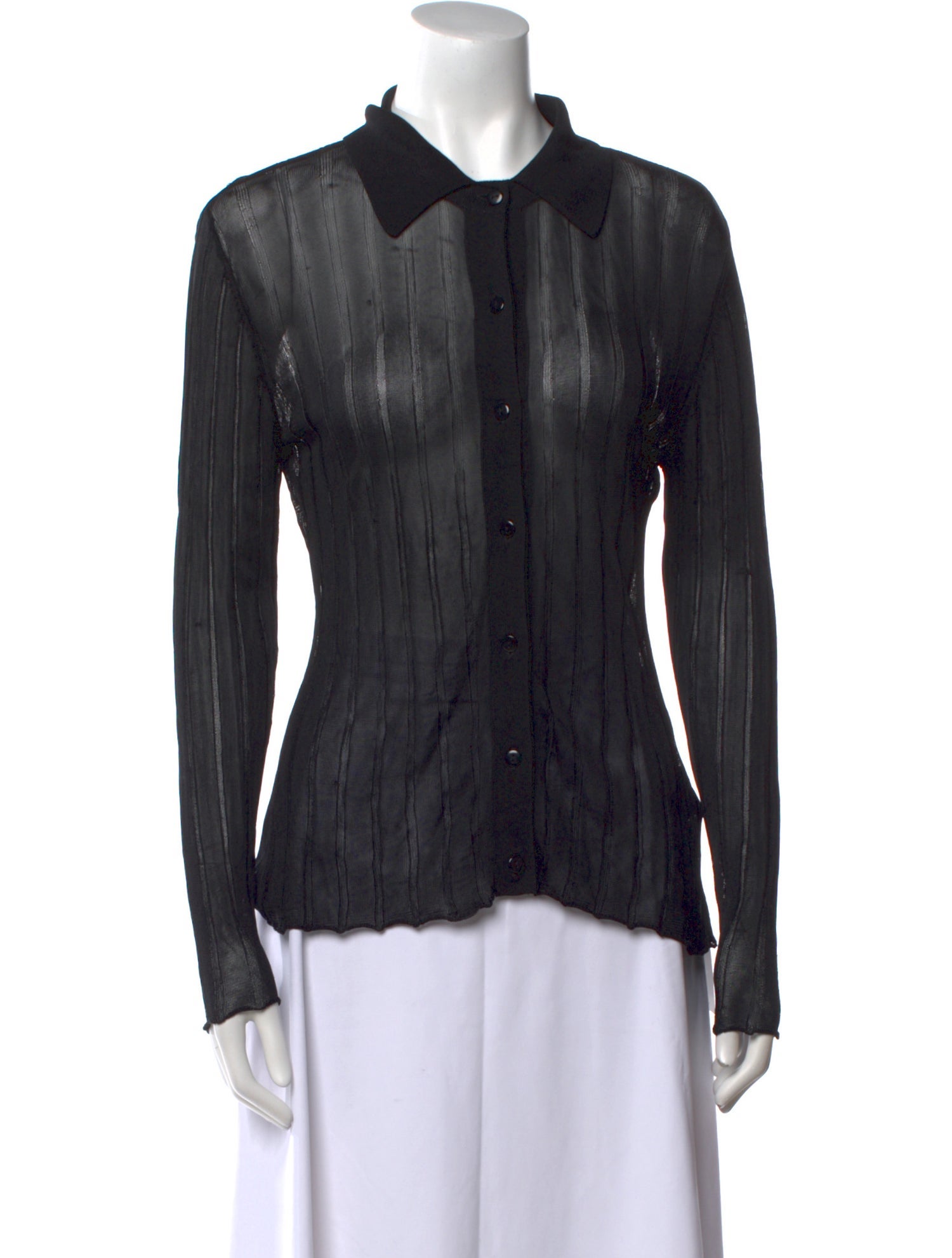 Auteur Long Sleeve Button-Up Top