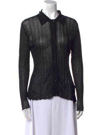 Auteur Long Sleeve Button-Up Top