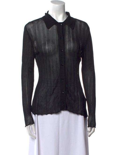 Auteur Long Sleeve Button-Up Top