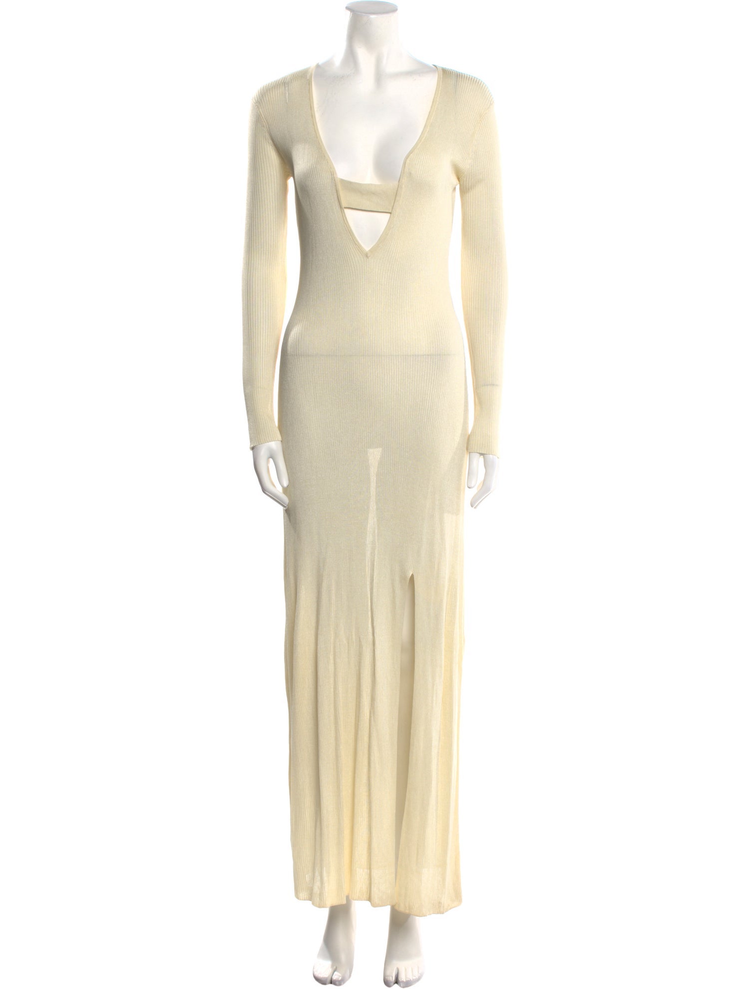 Auteur V-Neck Long Dress