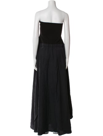 Auteur Strapless Midi Length Dress