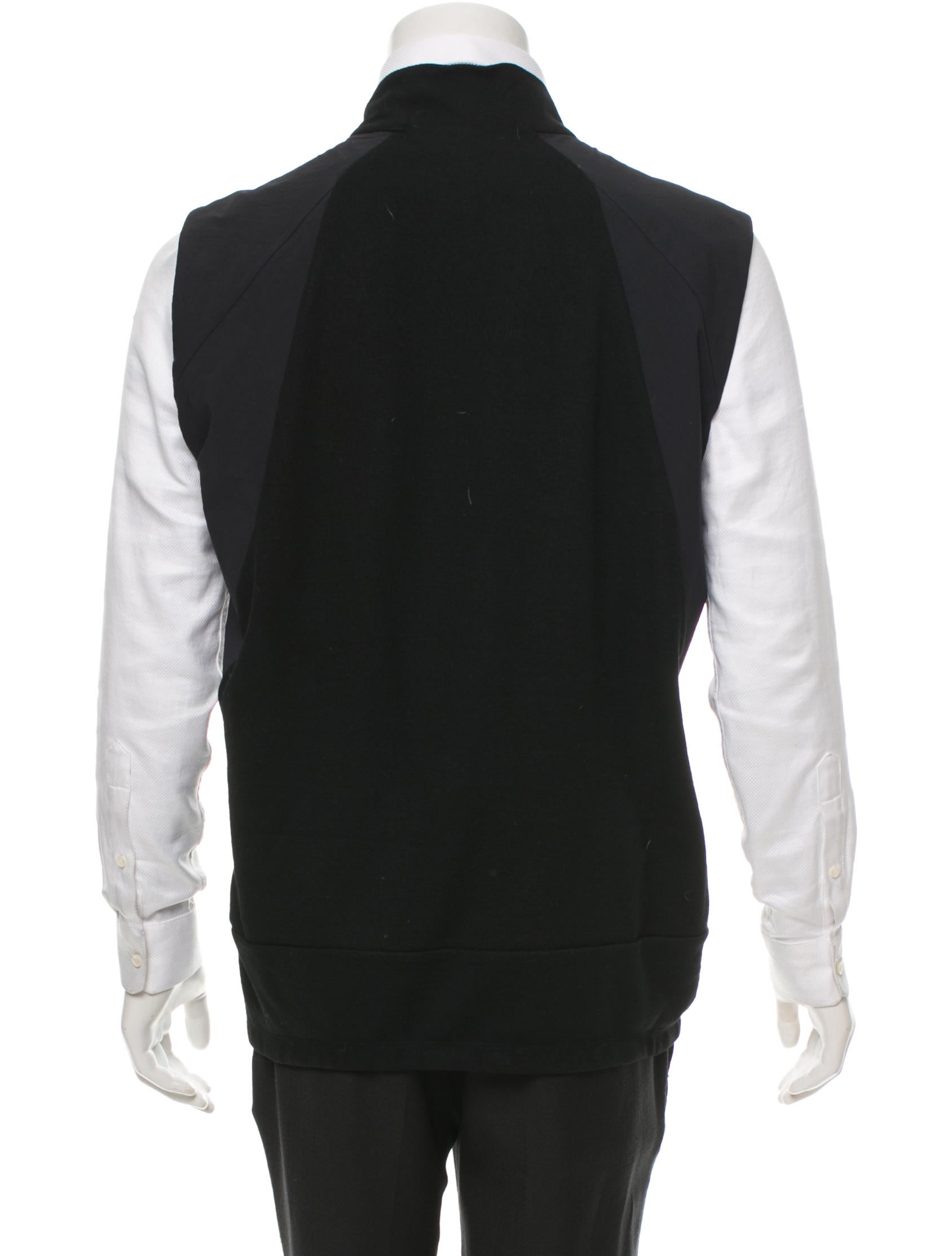 Arc'Teryx Veilance Paneled Woven Quoin Vest - Black Outerwear