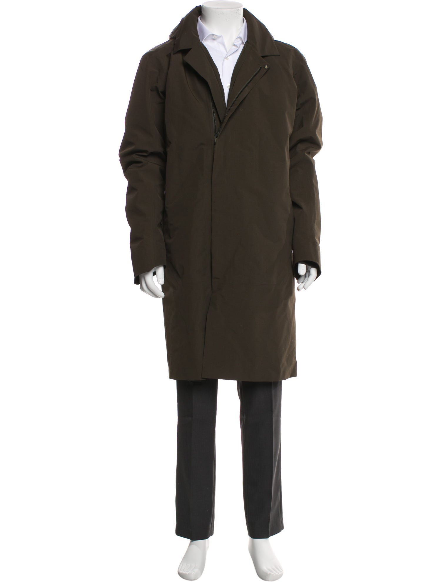 Giorgio Armani Vintage 1990's Trench Coat - Neutrals Coats