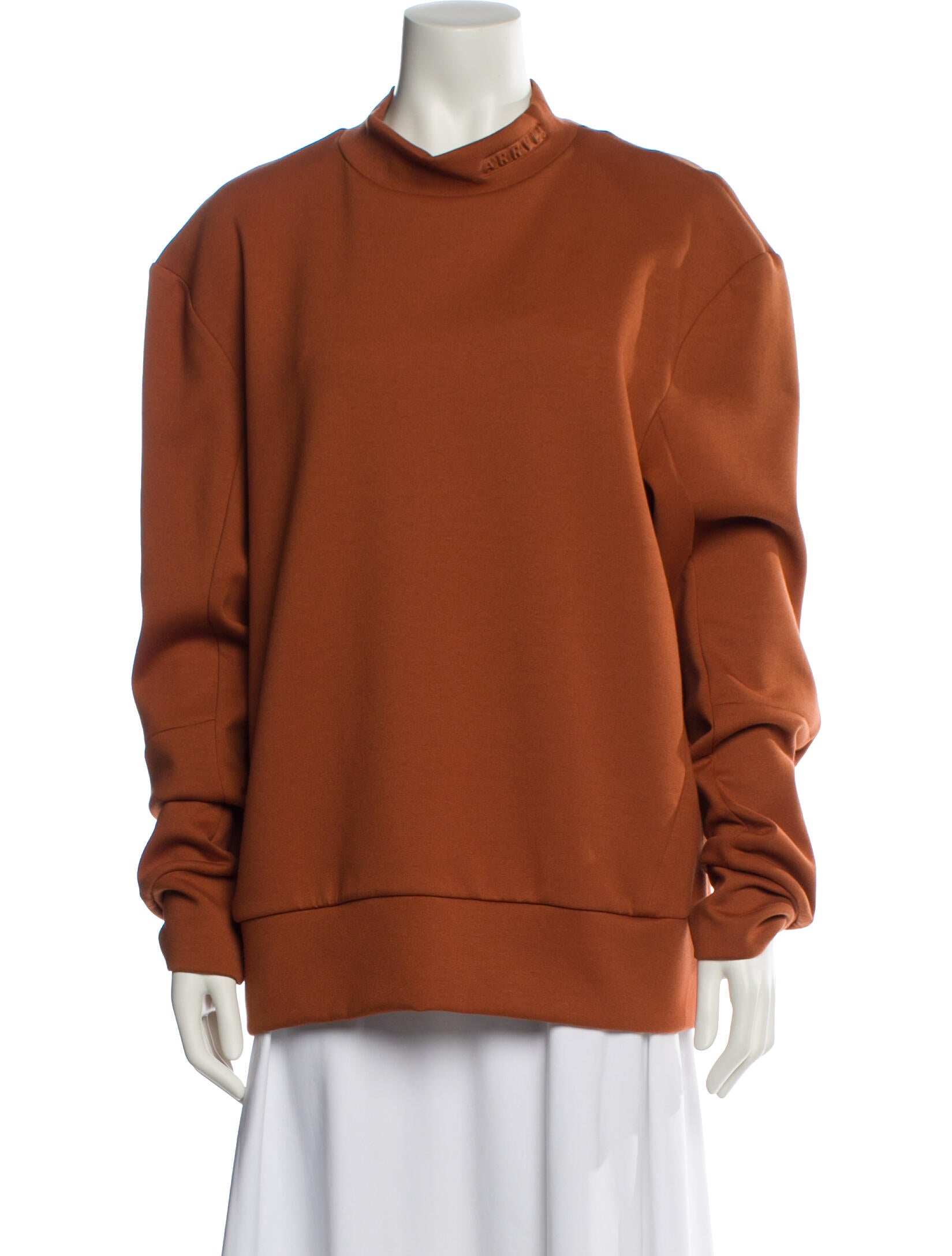 The Arrivals Mock Neck Long Sleeve Sweatshirt w/ Tags