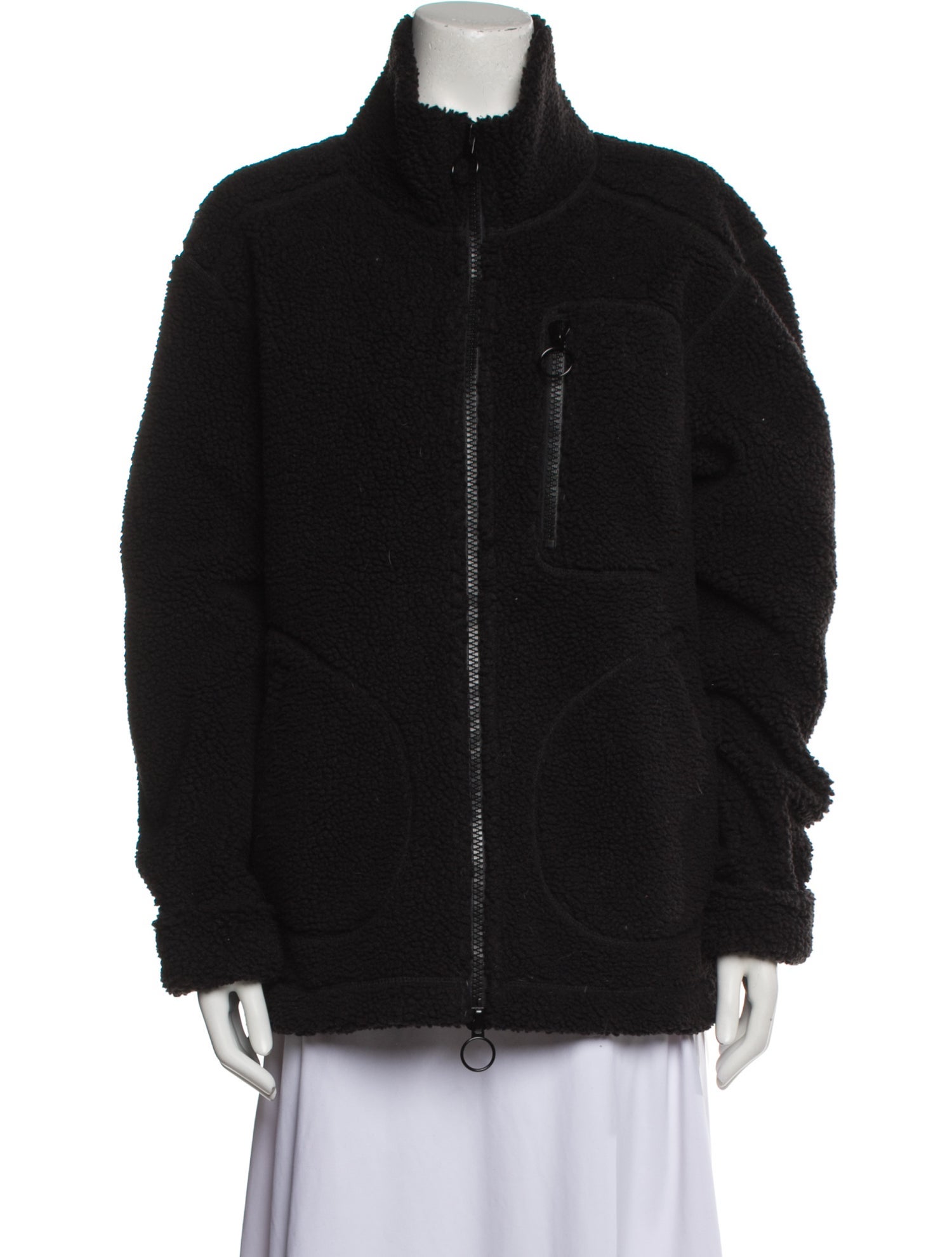 The Arrivals Faux Shearling Faux Fur Jacket