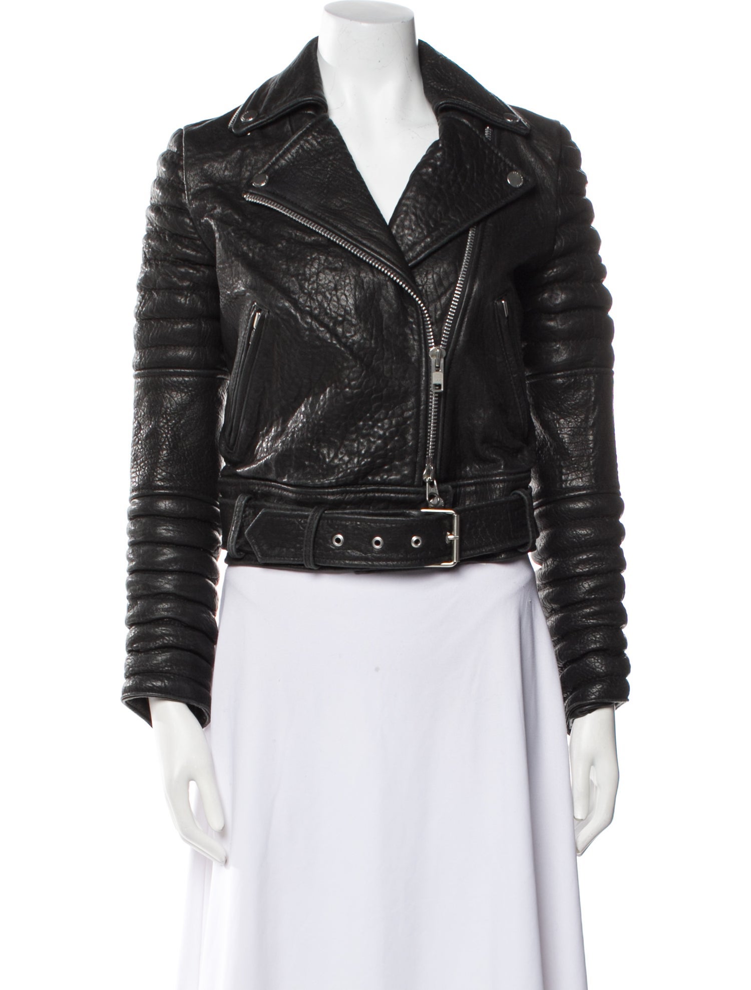 The Arrivals Lamb Leather Fur Jacket