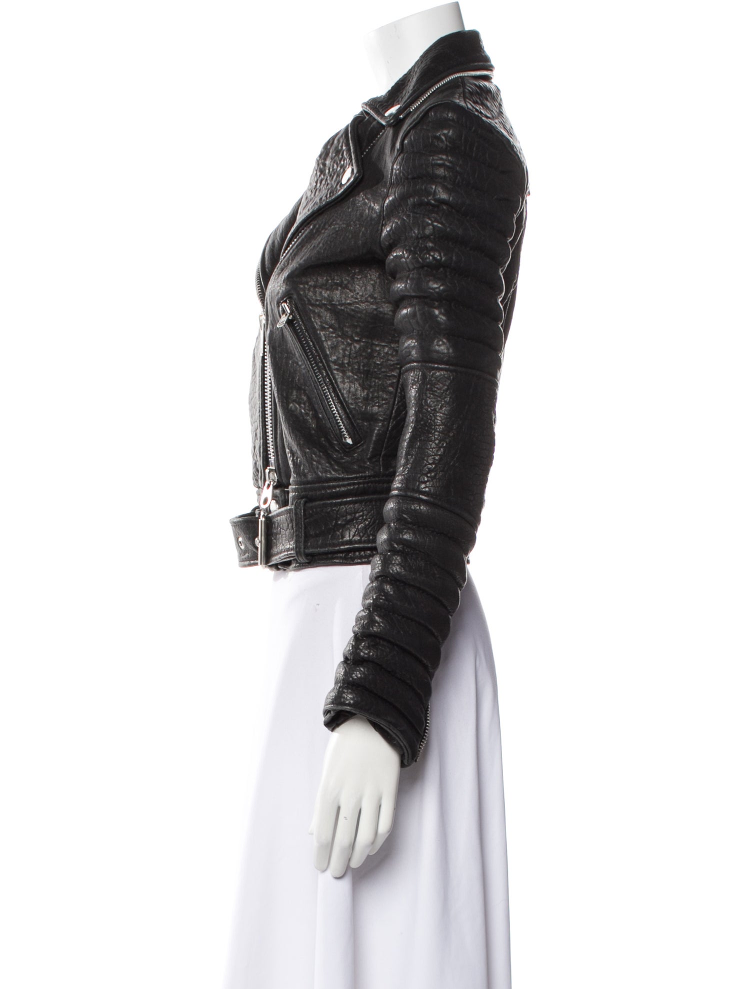 The Arrivals Lamb Leather Fur Jacket