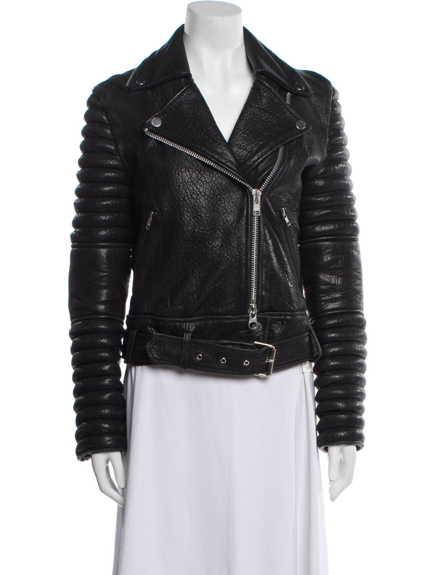 The Arrivals Lamb Leather Fur Jacket