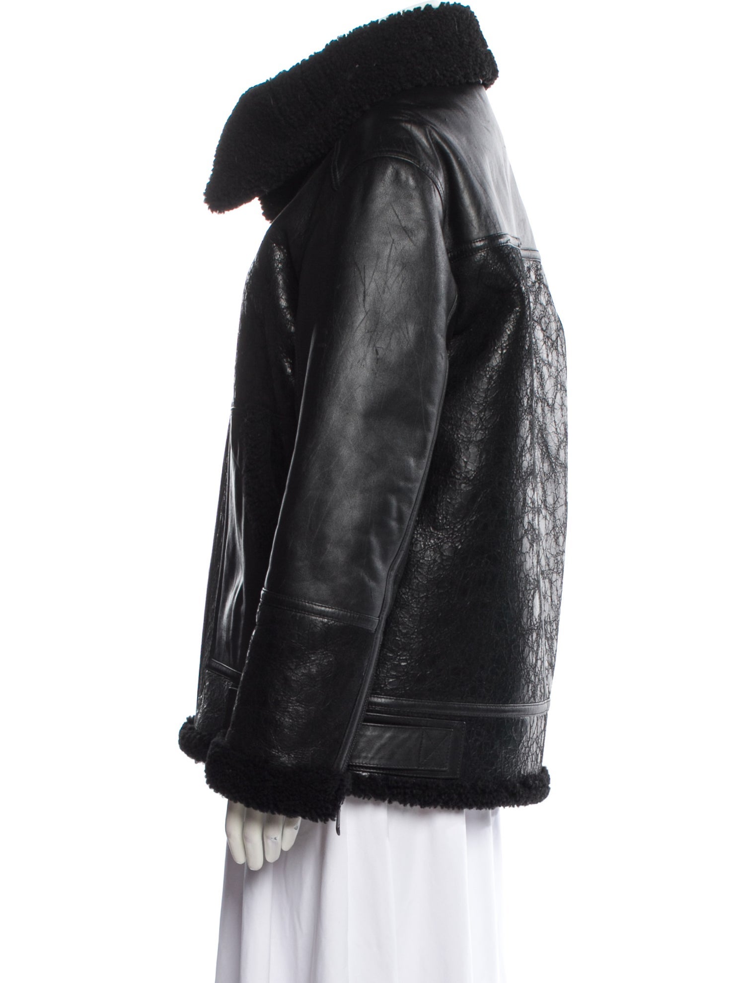 The Arrivals Shearling Fur Jacket