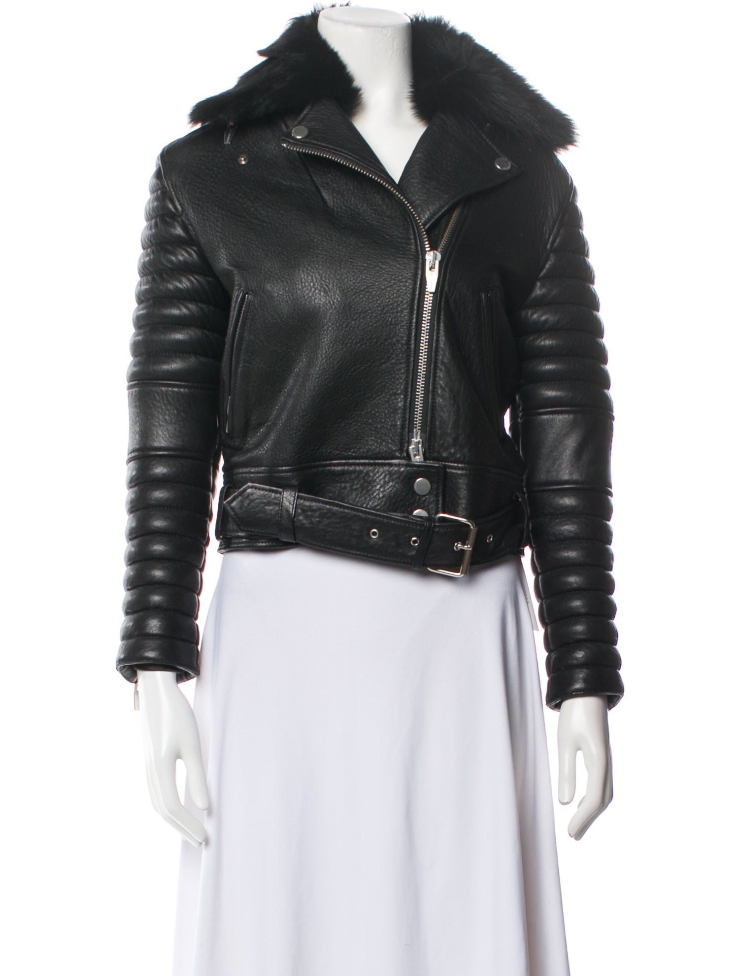 The Arrivals Lambskin Faux Fur Jacket