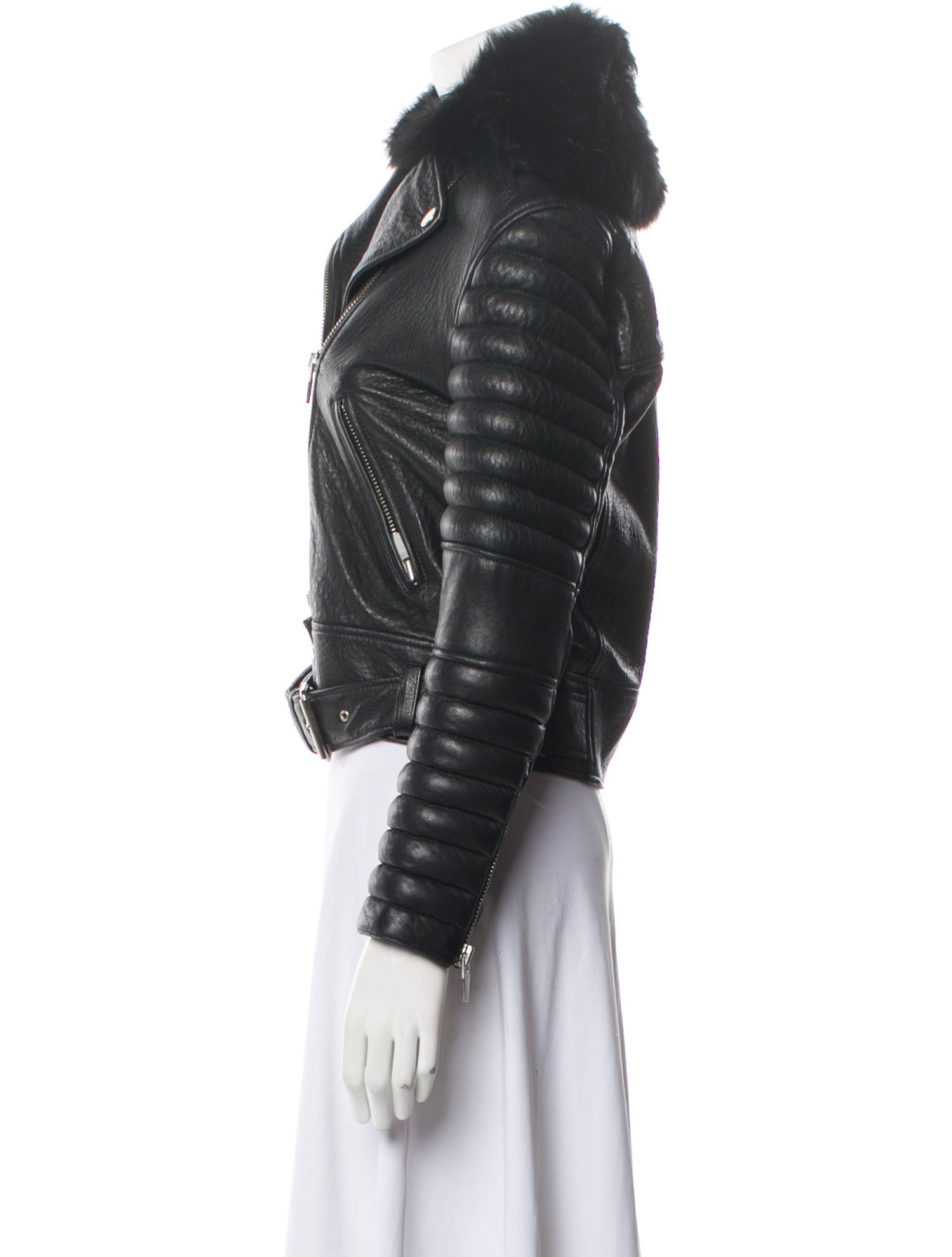 The Arrivals Lambskin Faux Fur Jacket