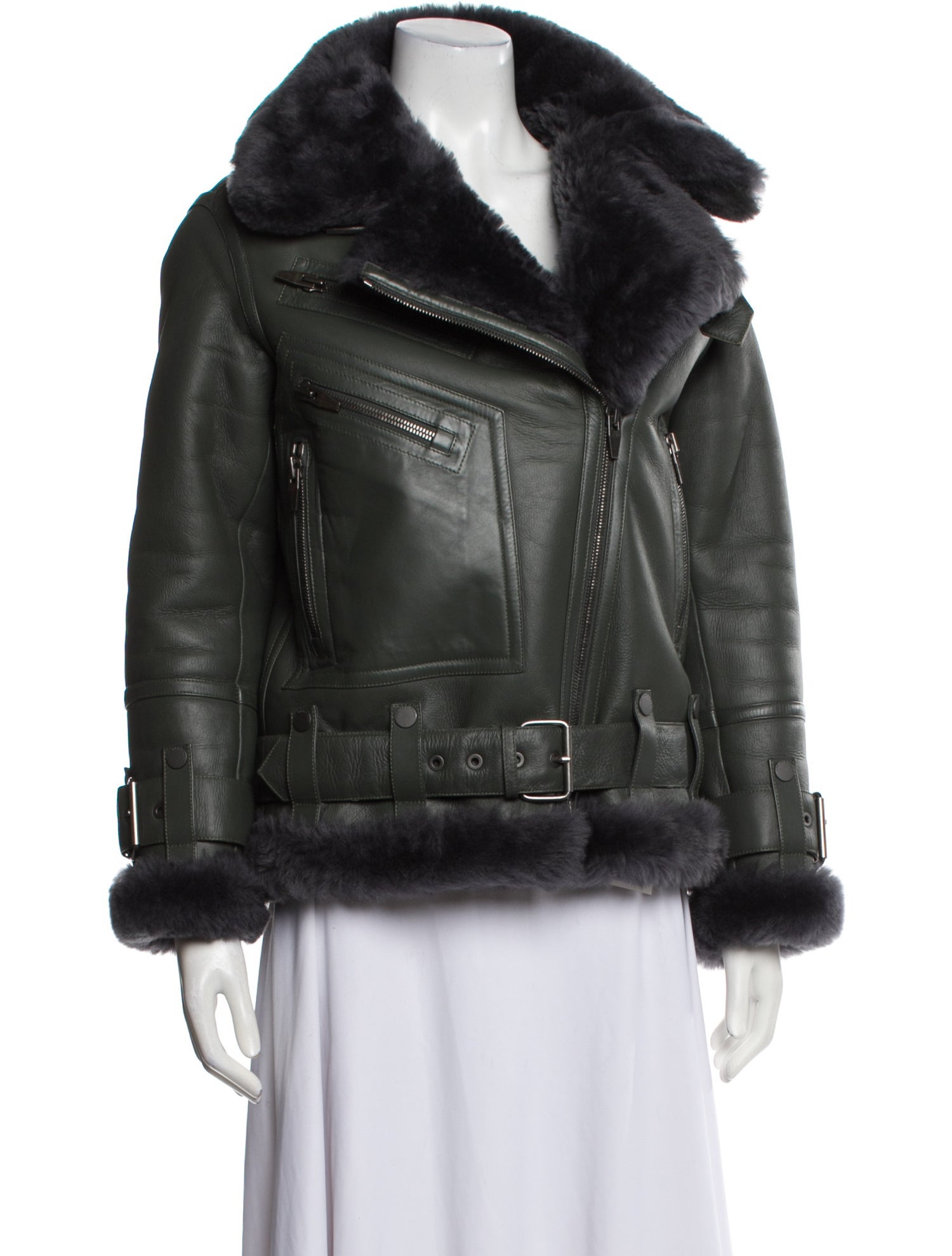 The Arrivals Shearling Fur Jacket