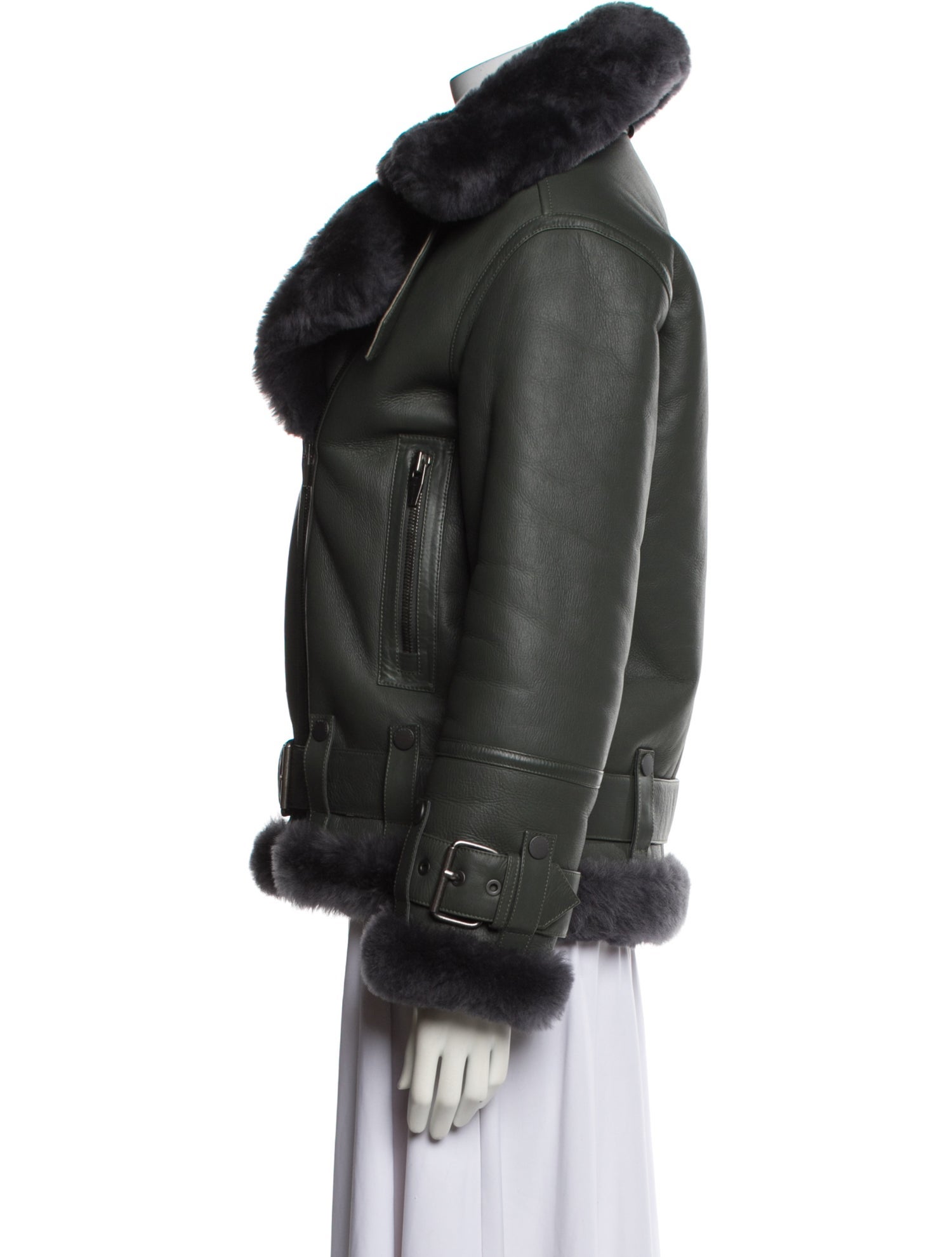 The Arrivals Shearling Fur Jacket