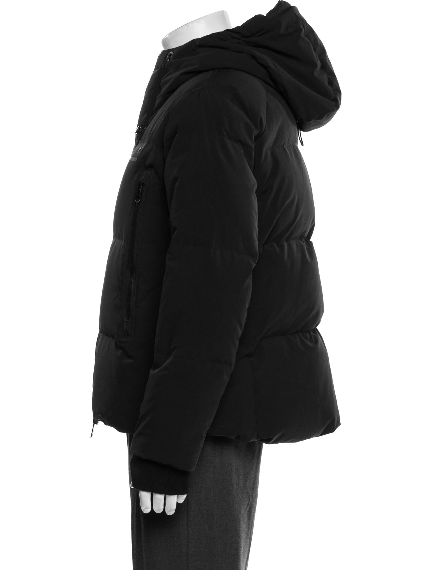 The Arrivals Graphic Print Puffer Coat