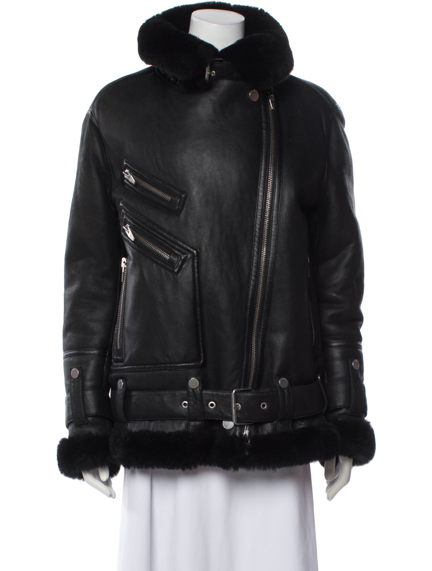 The Arrivals Shearling Fur Jacket