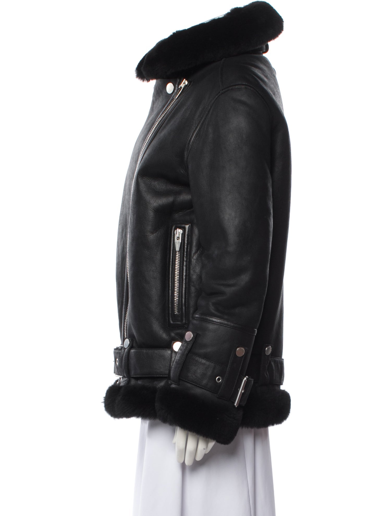 The Arrivals Shearling Fur Jacket