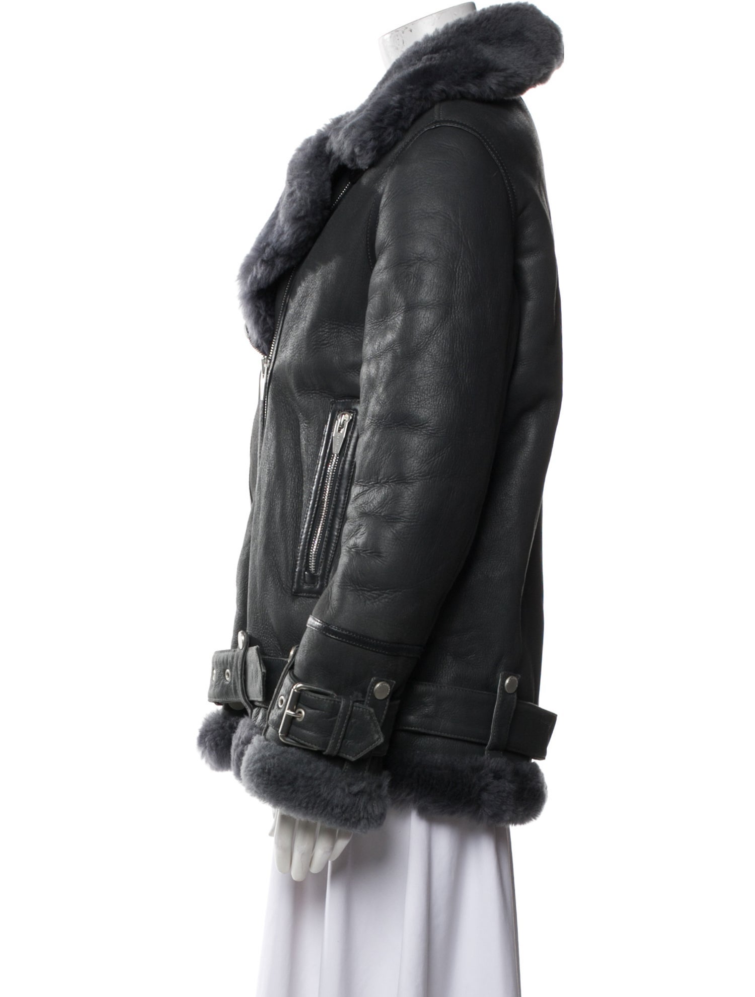 The Arrivals Shearling Fur Jacket