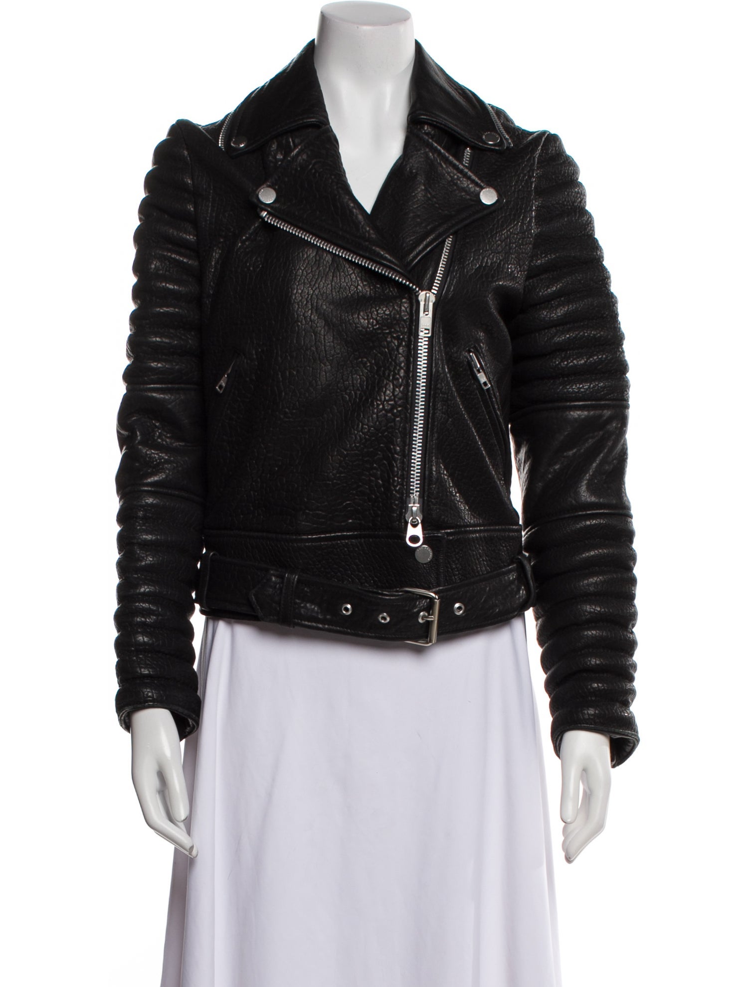 The Arrivals Lamb Leather Jacket