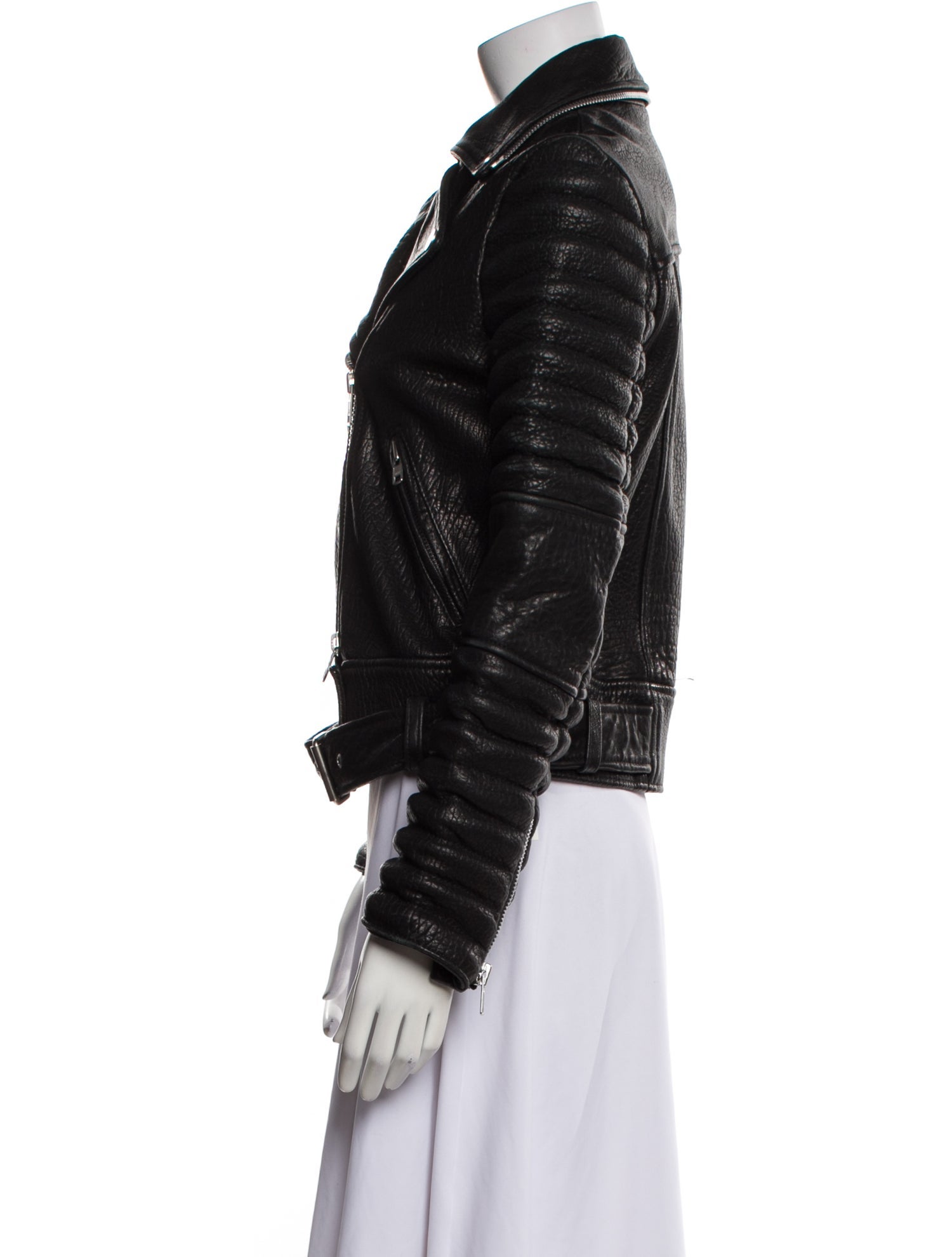 The Arrivals Lamb Leather Jacket