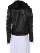 The Arrivals Leather Fur Jacket