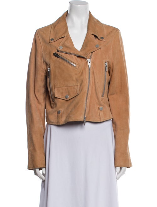 The Arrivals Suede Biker Jacket