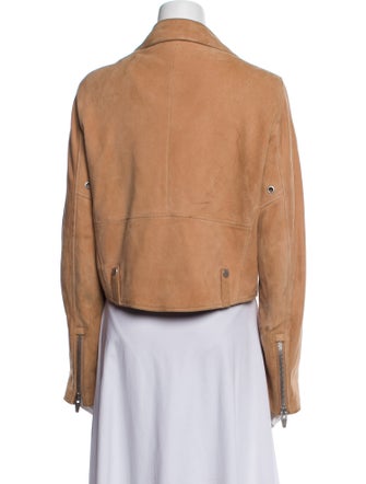 The Arrivals Suede Biker Jacket