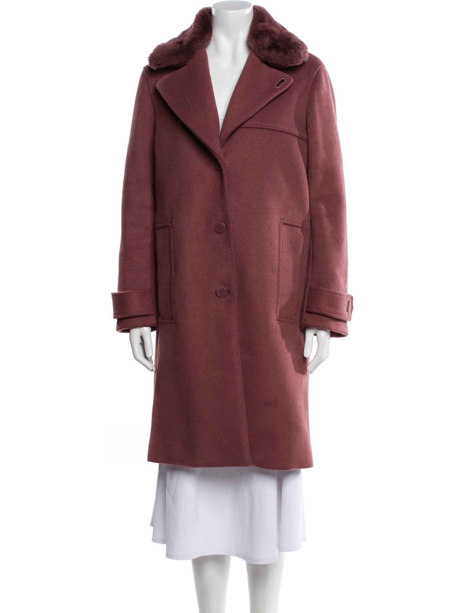 The Arrivals Virgin Wool Coat