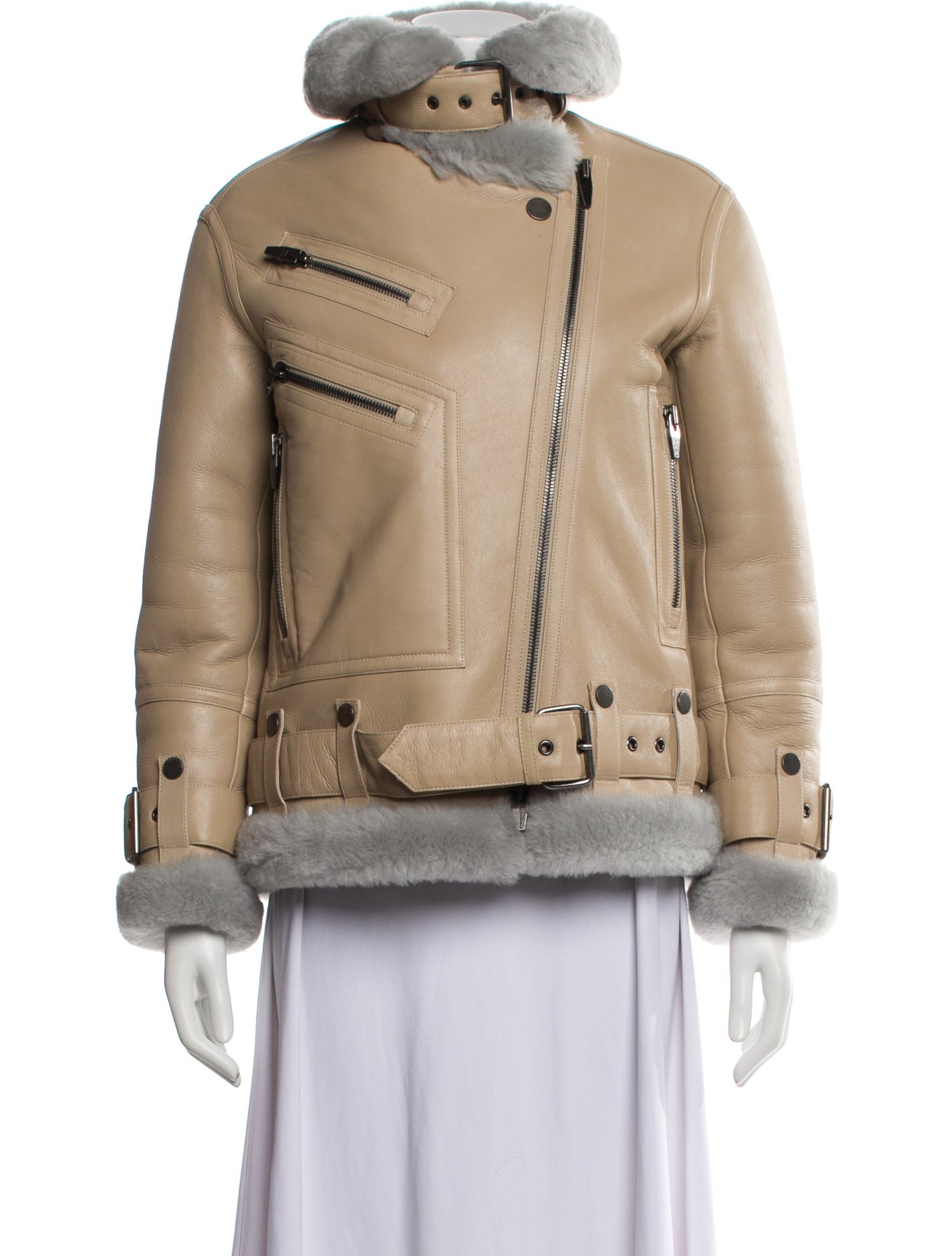 The Arrivals Shearling Fur Jacket