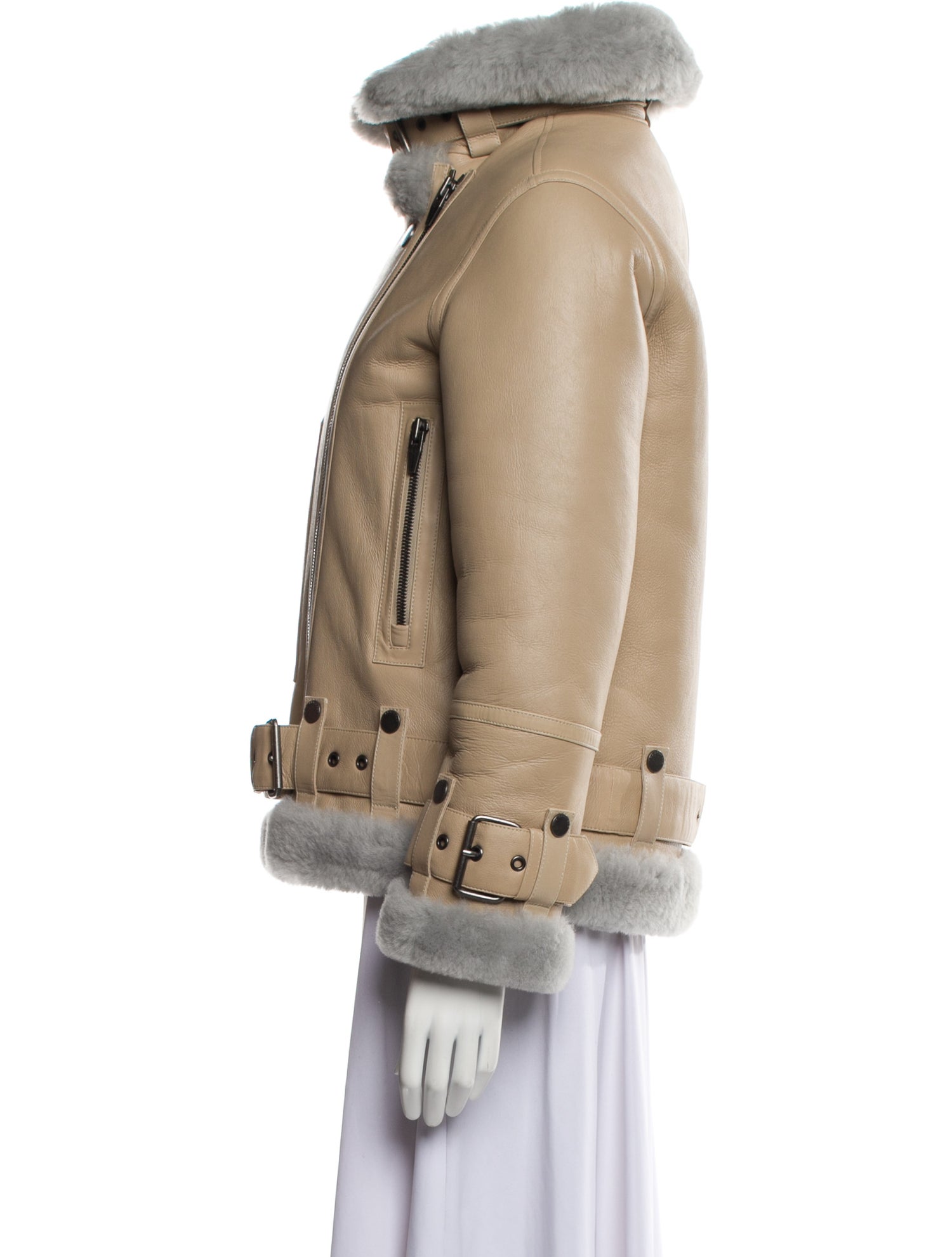 The Arrivals Shearling Fur Jacket